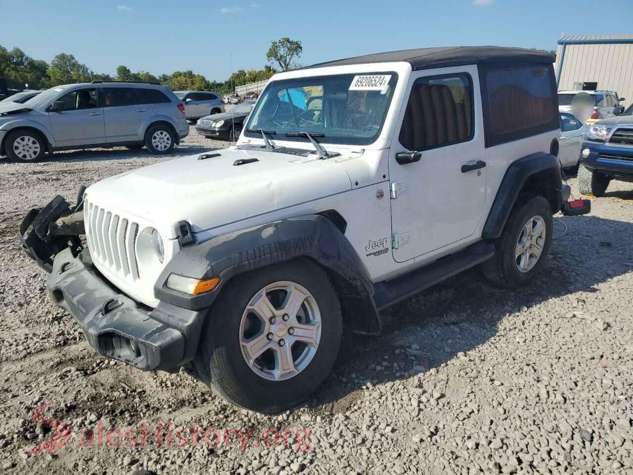 2018 JEEP WRANGLER — VIN 1C4GJXAG2JW276226