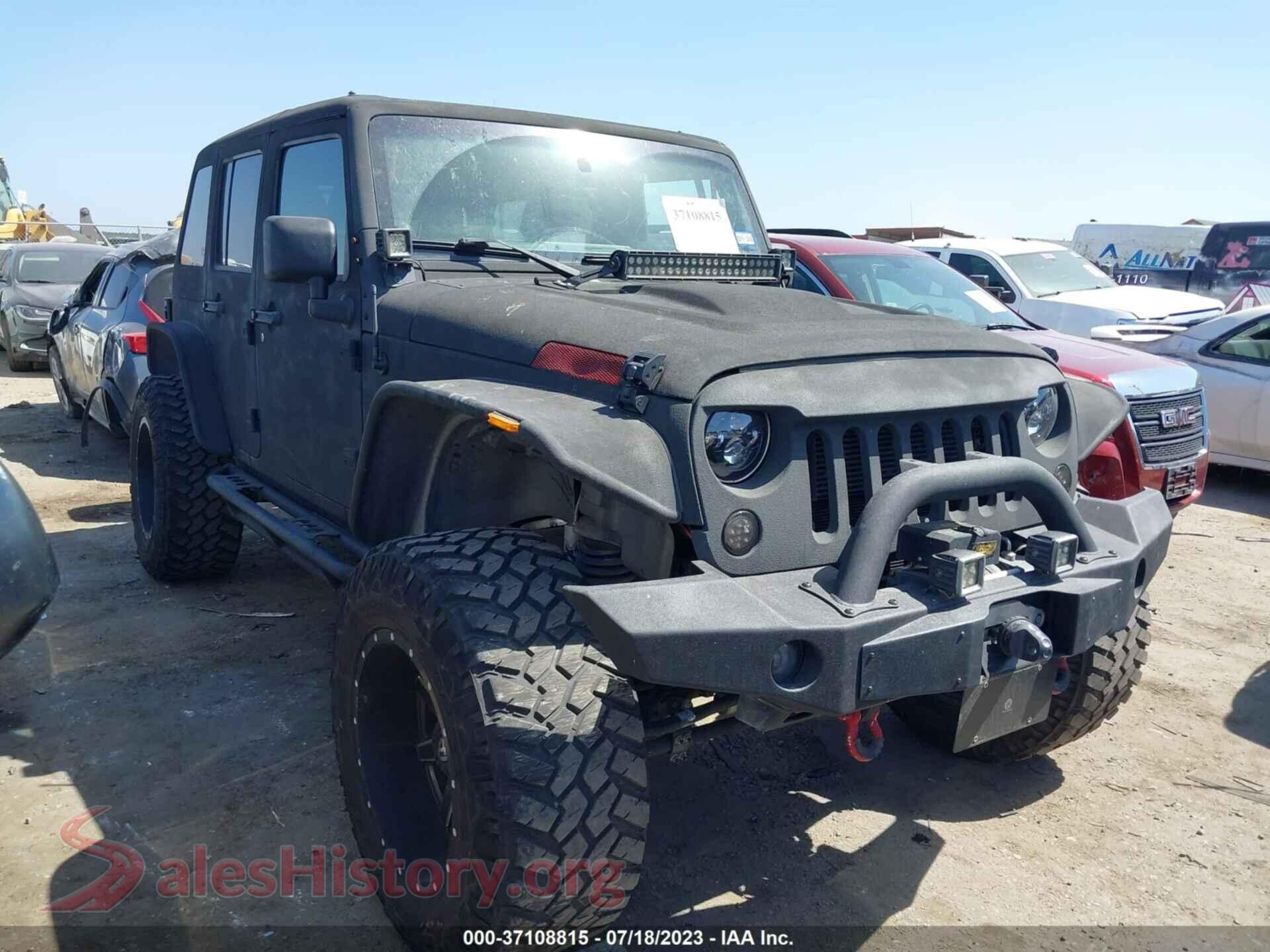 2014 JEEP WRANGLER UNLIMITED — VIN 1C4HJWDG9EL132819