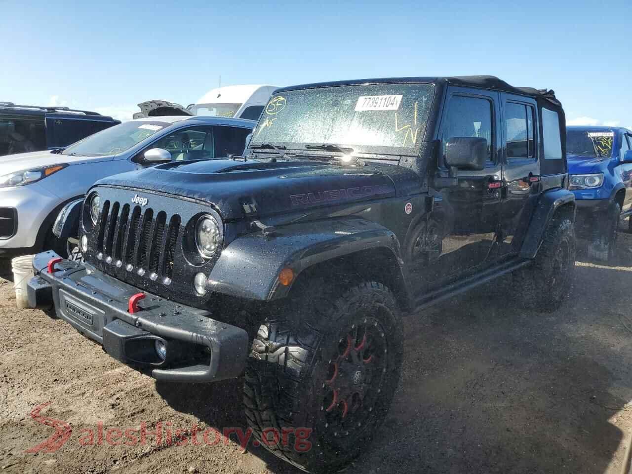 2016 JEEP WRANGLER — VIN 1C4HJWFG5GL335707