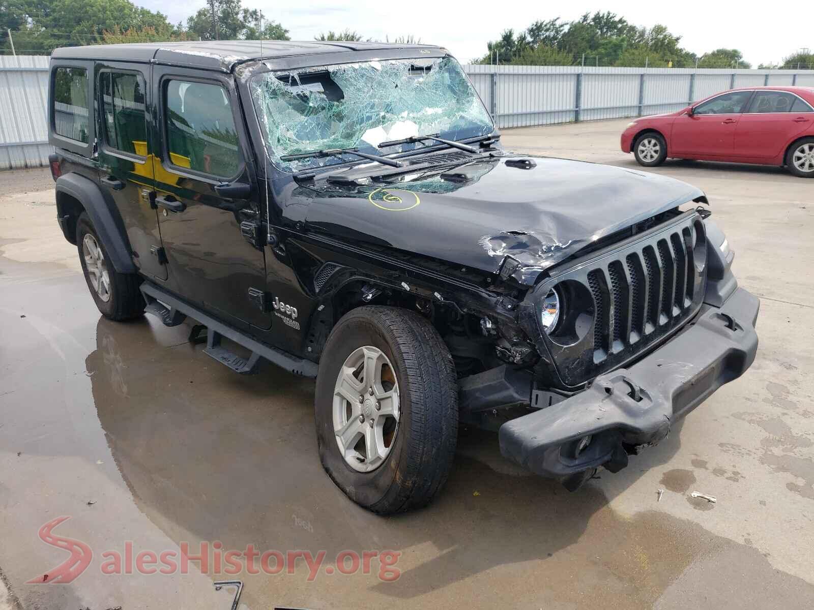 2020 JEEP WRANGLER — VIN 1C4HJXDG3LW237633