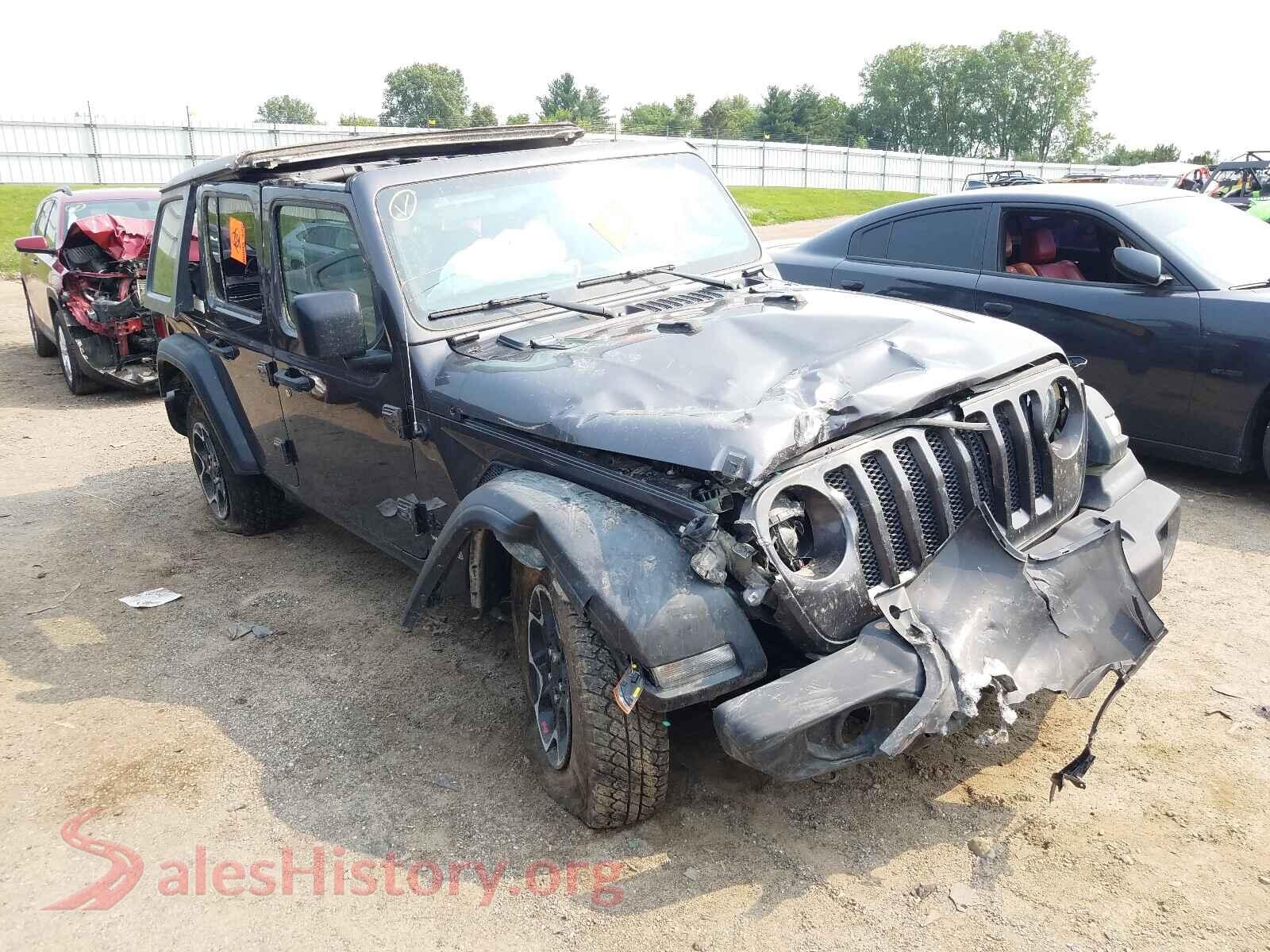 2021 JEEP WRANGLER — VIN 1C4HJXDG7MW709592