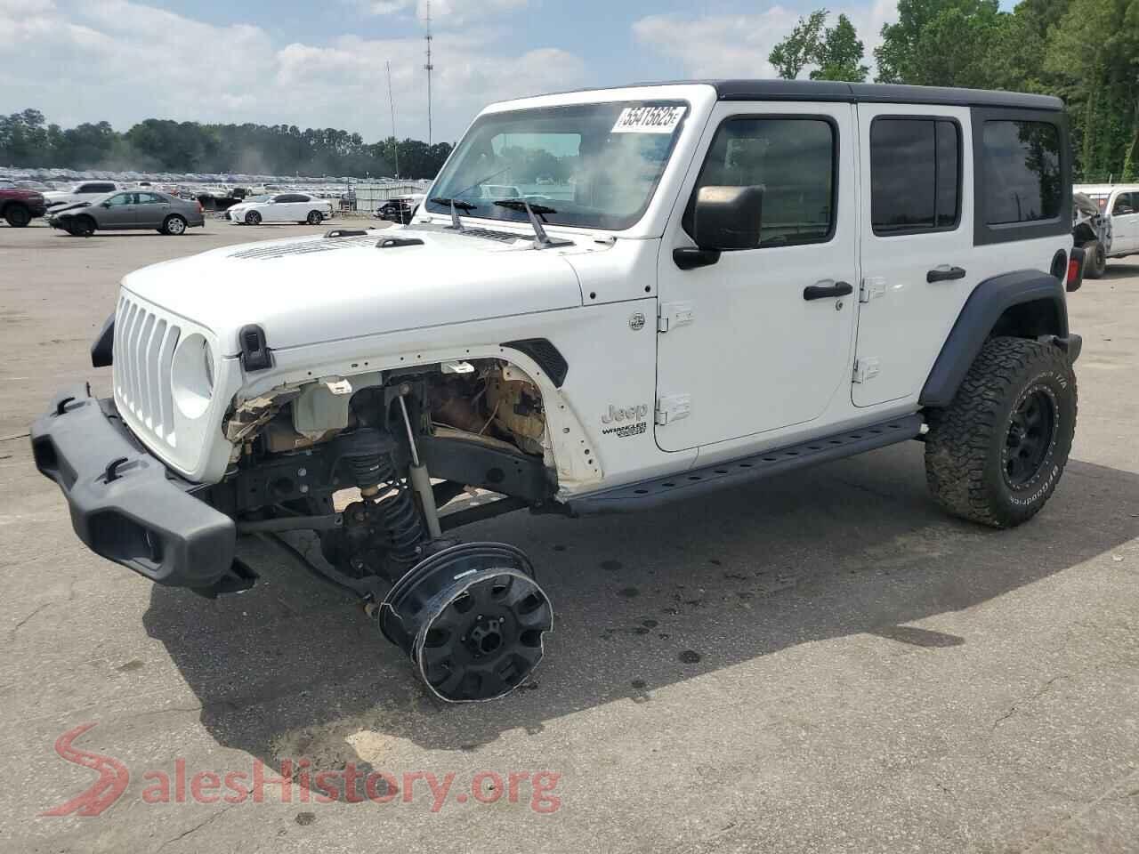 2018 JEEP WRANGLER — VIN 1C4HJXDG9JW143513
