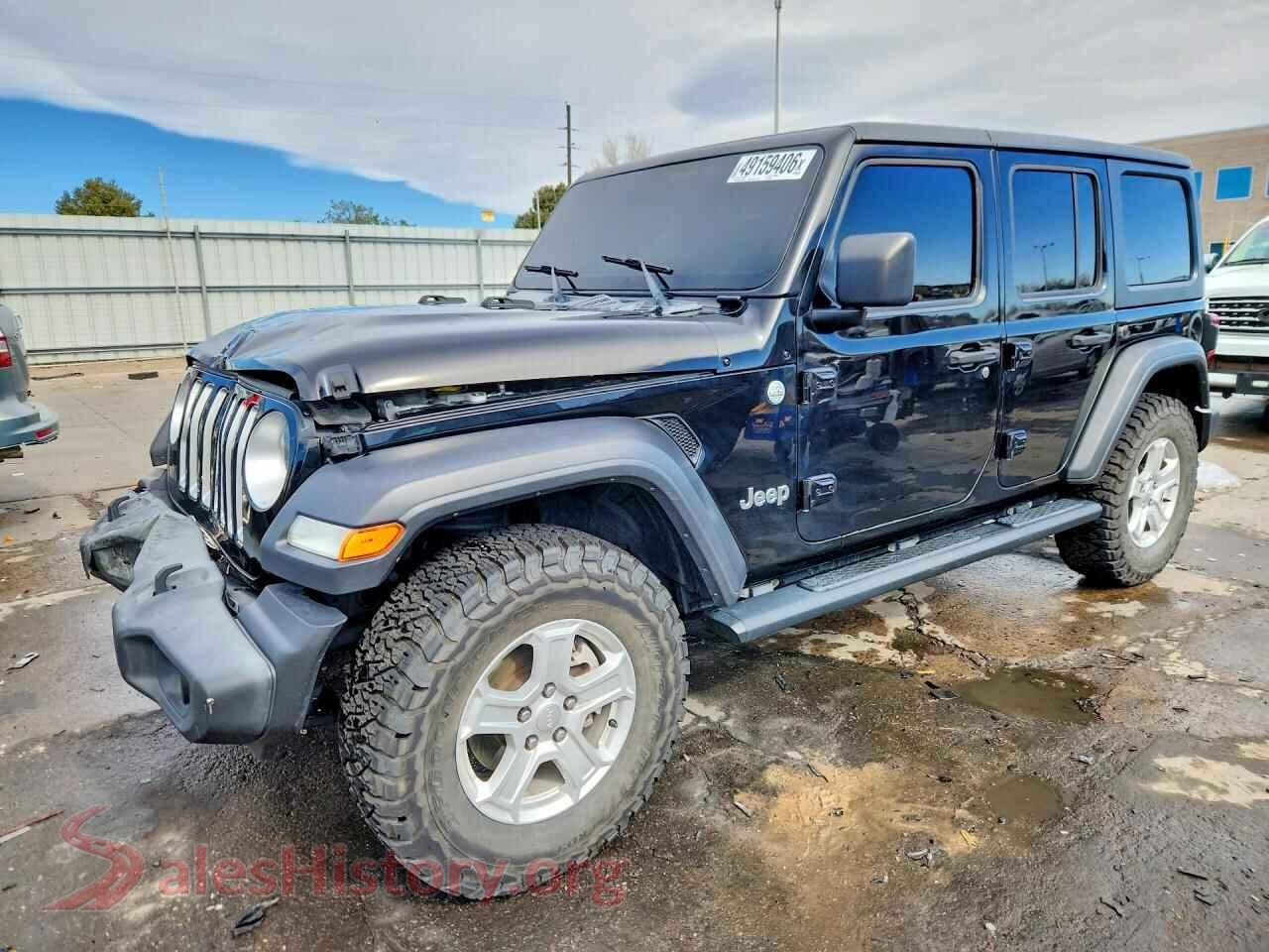2021 JEEP WRANGLER — VIN 1C4HJXDN7MW578596