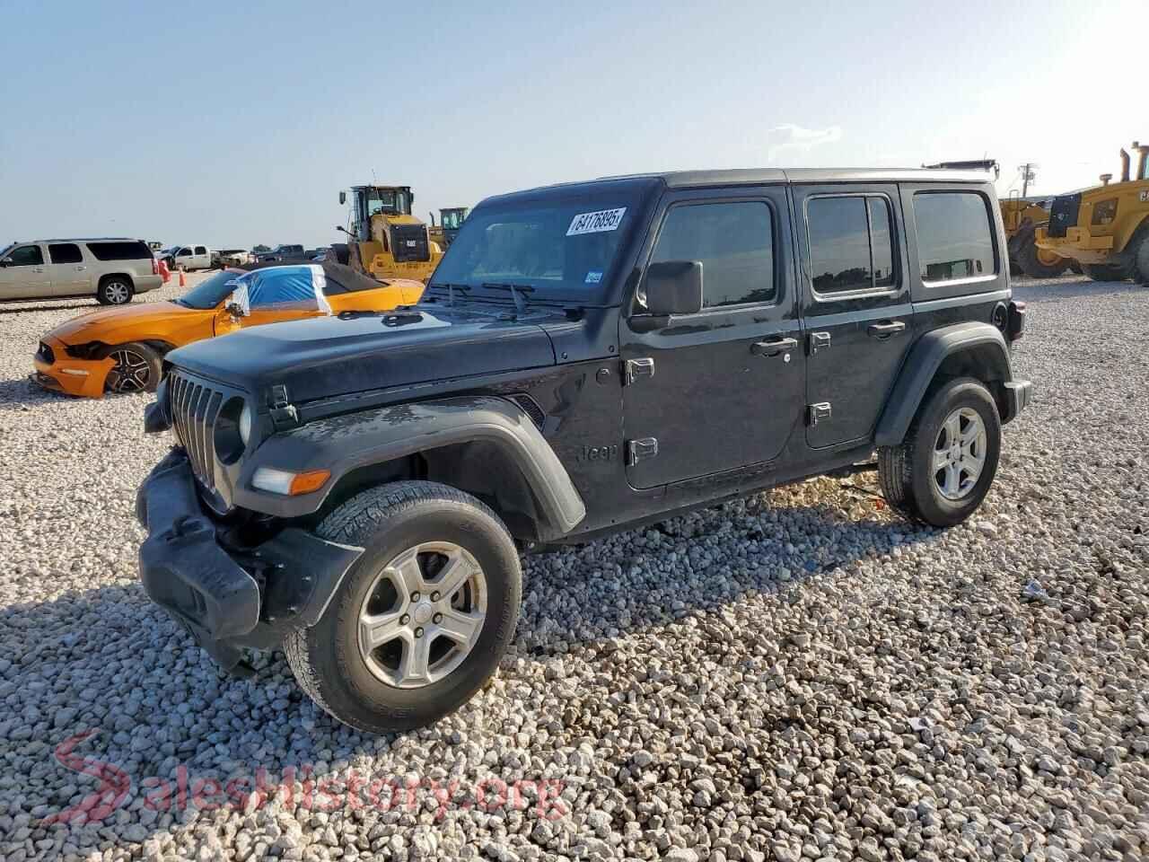 2021 JEEP WRANGLER — VIN 1C4HJXDNXMW851658