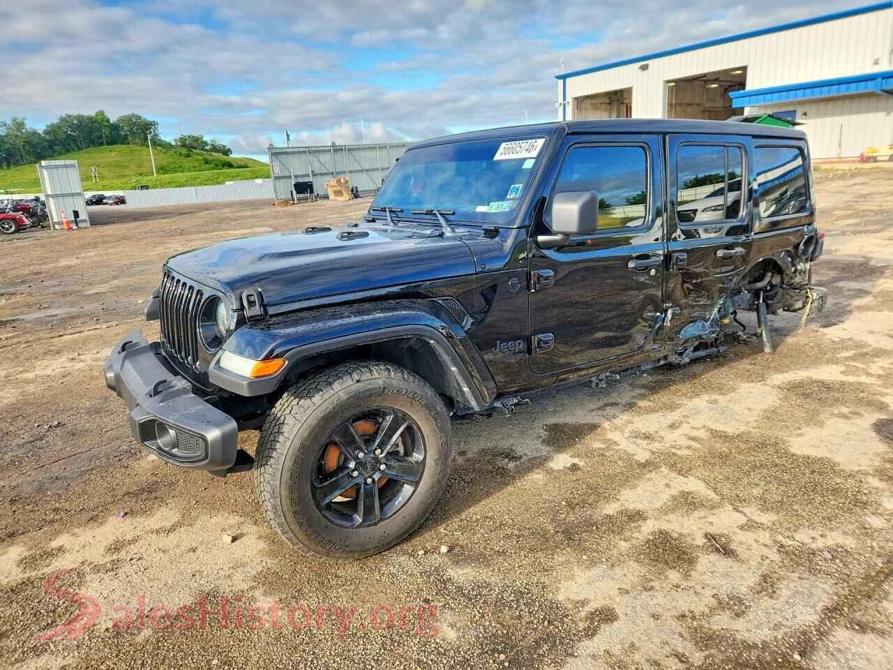 2021 JEEP WRANGLER — VIN 1C4HJXEG3MW705053