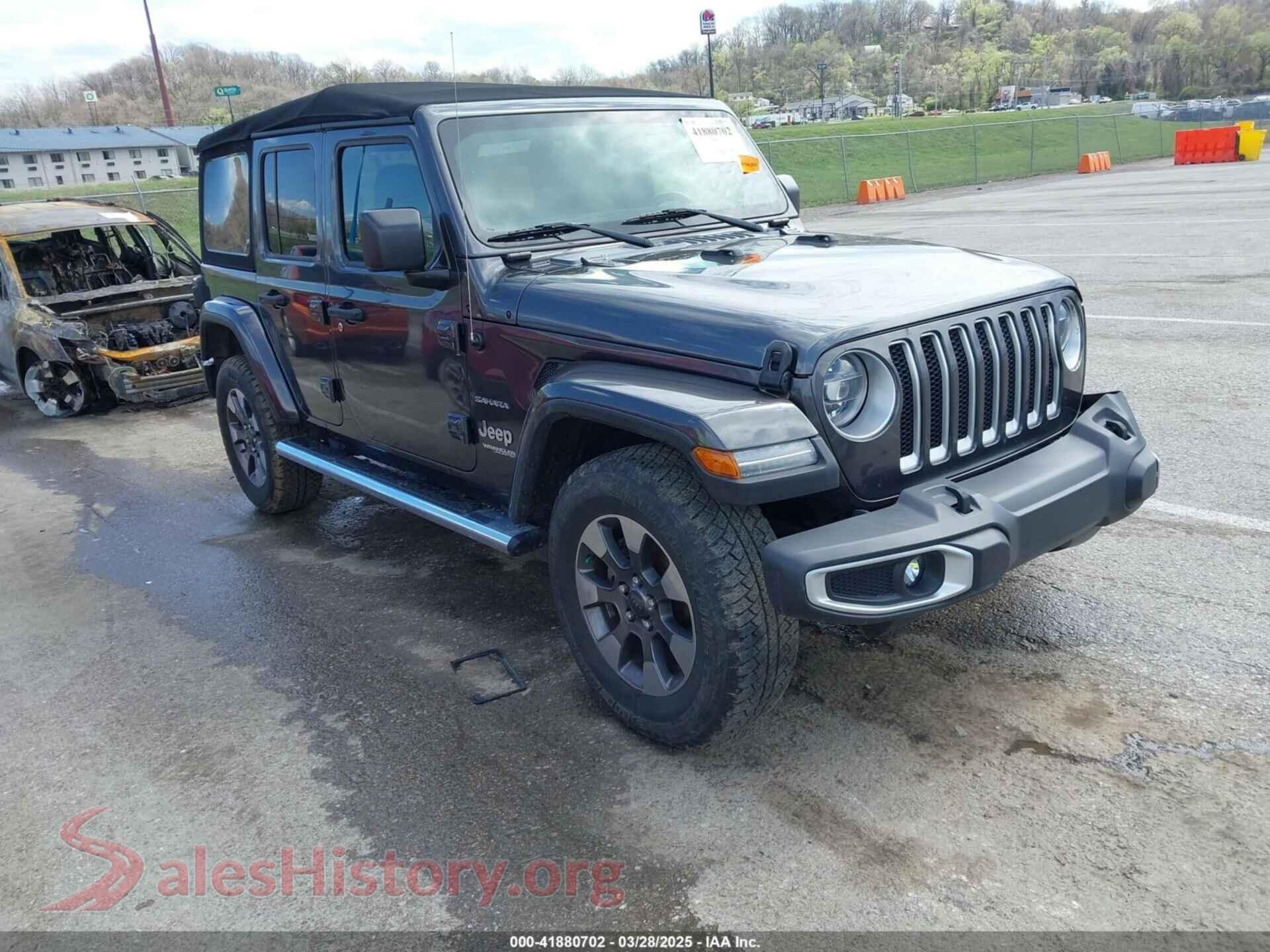 2019 JEEP WRANGLER UNLIMITED — VIN 1C4HJXEN3KW622167