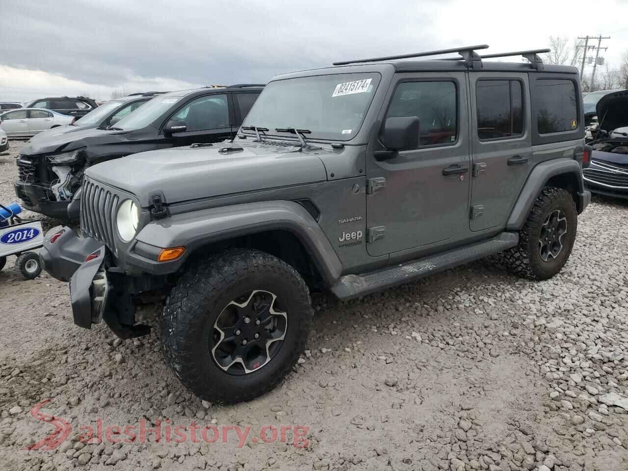 2018 JEEP WRANGLER — VIN 1C4HJXEN7JW221638