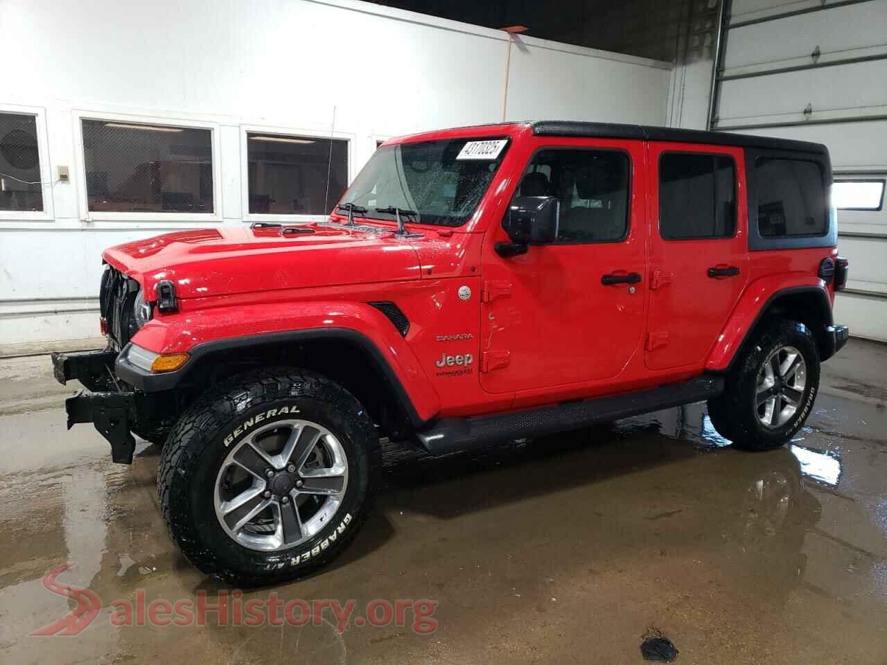 2018 JEEP WRANGLER — VIN 1C4HJXEN8JW244930