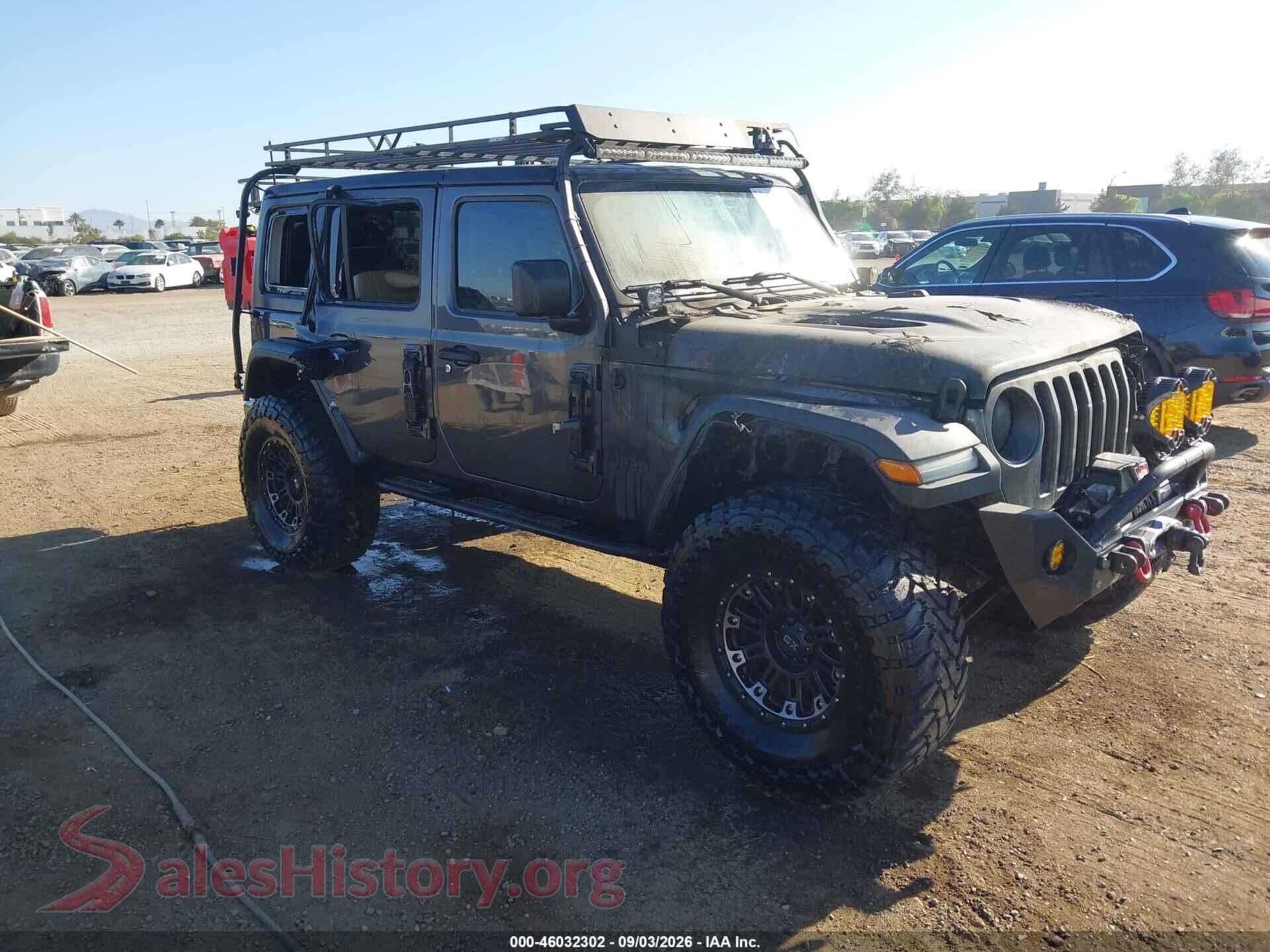 2018 JEEP WRANGLER UNLIMITED — VIN 1C4HJXFG9JW126577