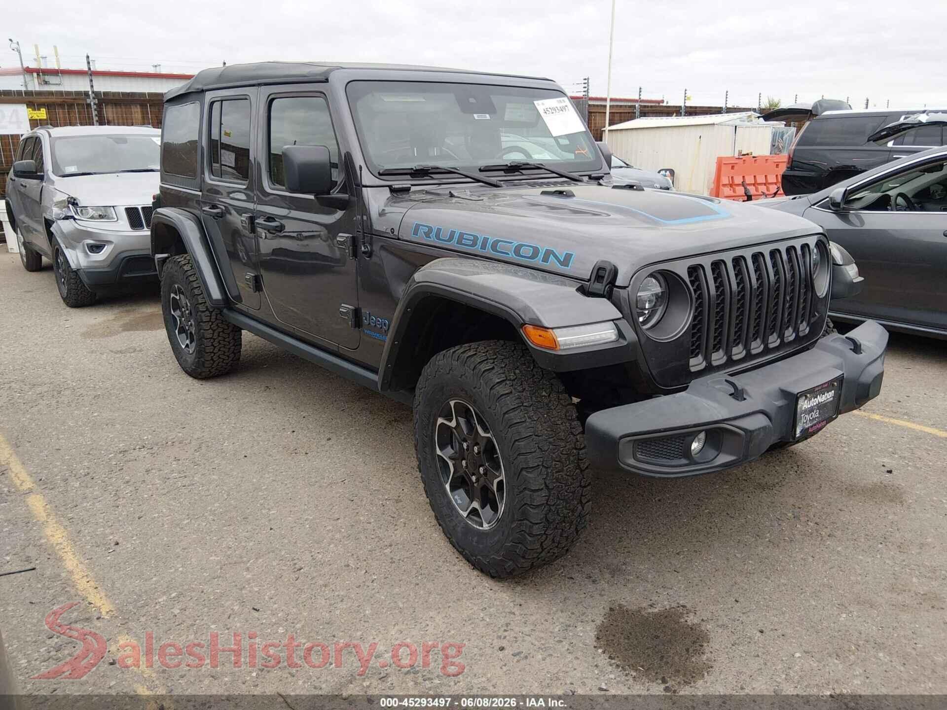 2021 JEEP WRANGLER 4XE — VIN 1C4JJXR60MW758506