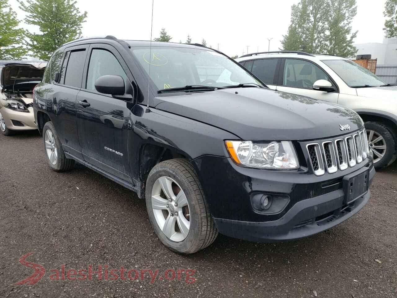 2012 JEEP COMPASS — VIN 1C4NJCAB8CD557000