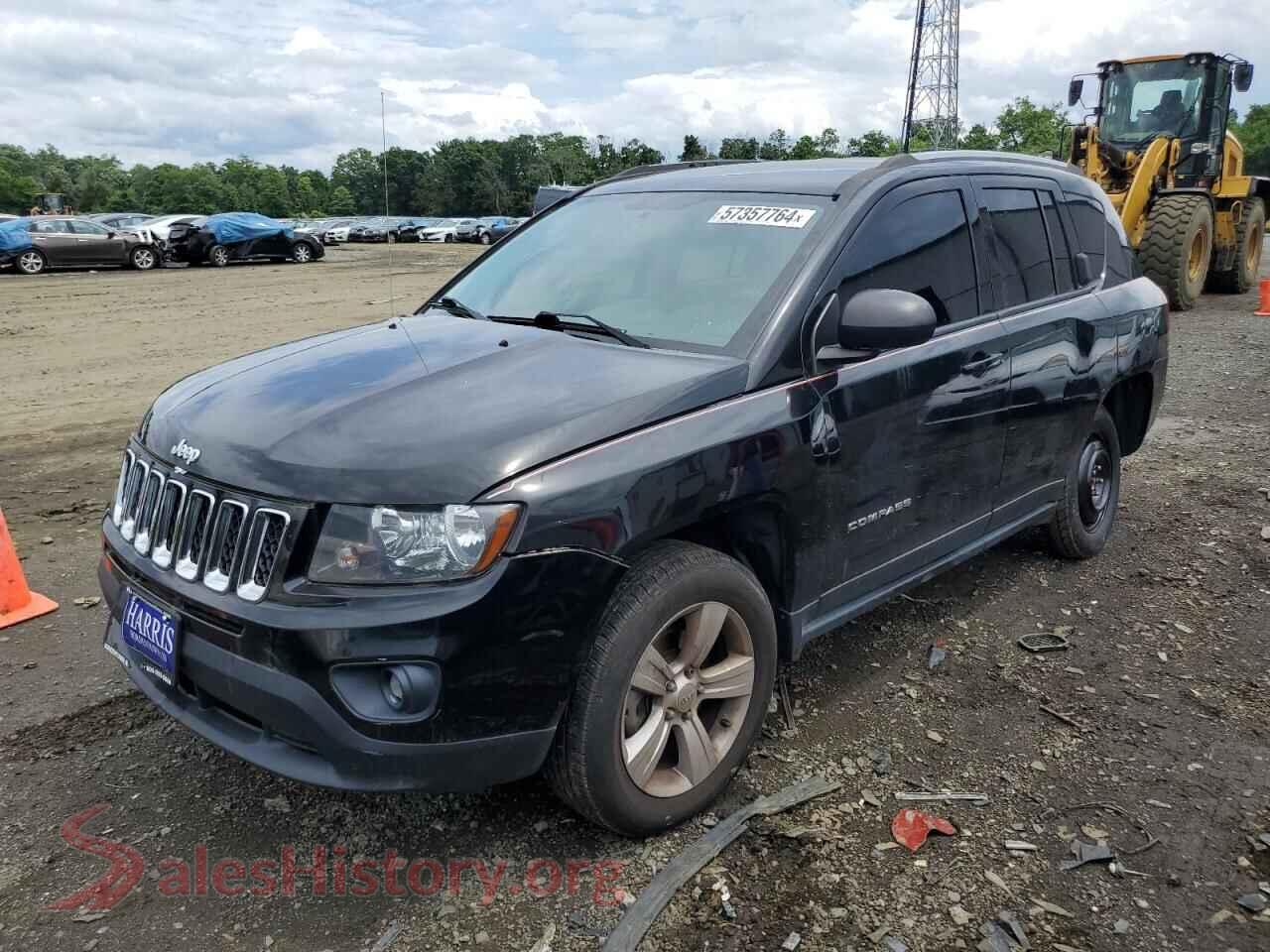 2016 JEEP COMPASS — VIN 1C4NJDBB1GD713808