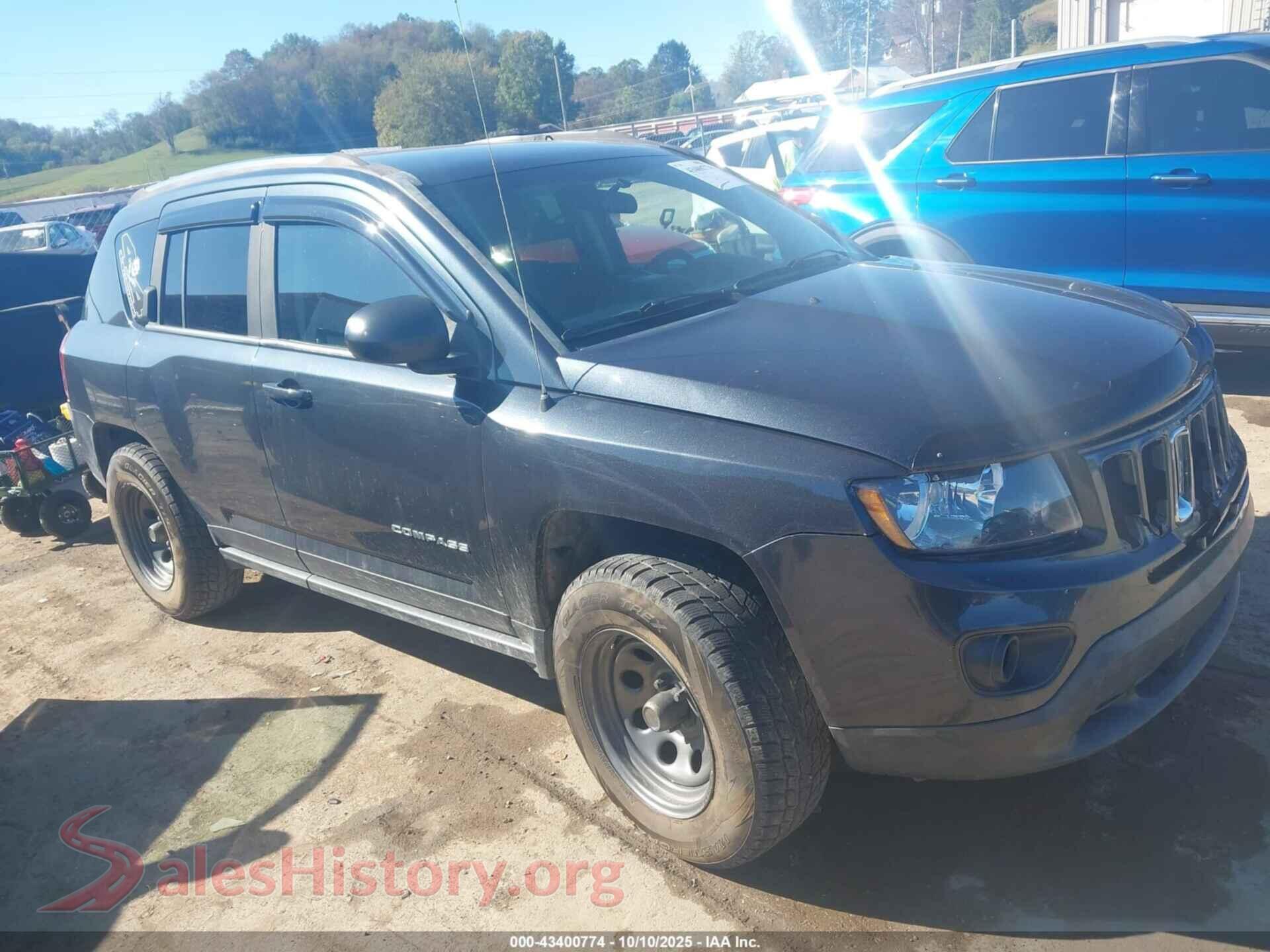 2014 JEEP COMPASS — VIN 1C4NJDBB3ED688634