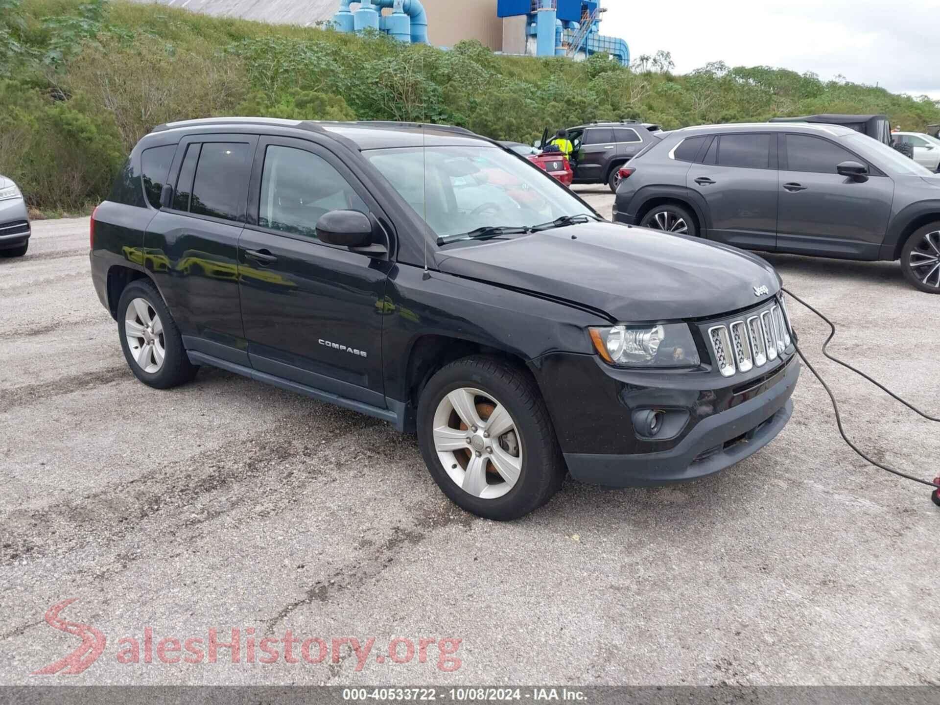 2016 JEEP COMPASS — VIN 1C4NJDEB0GD759352