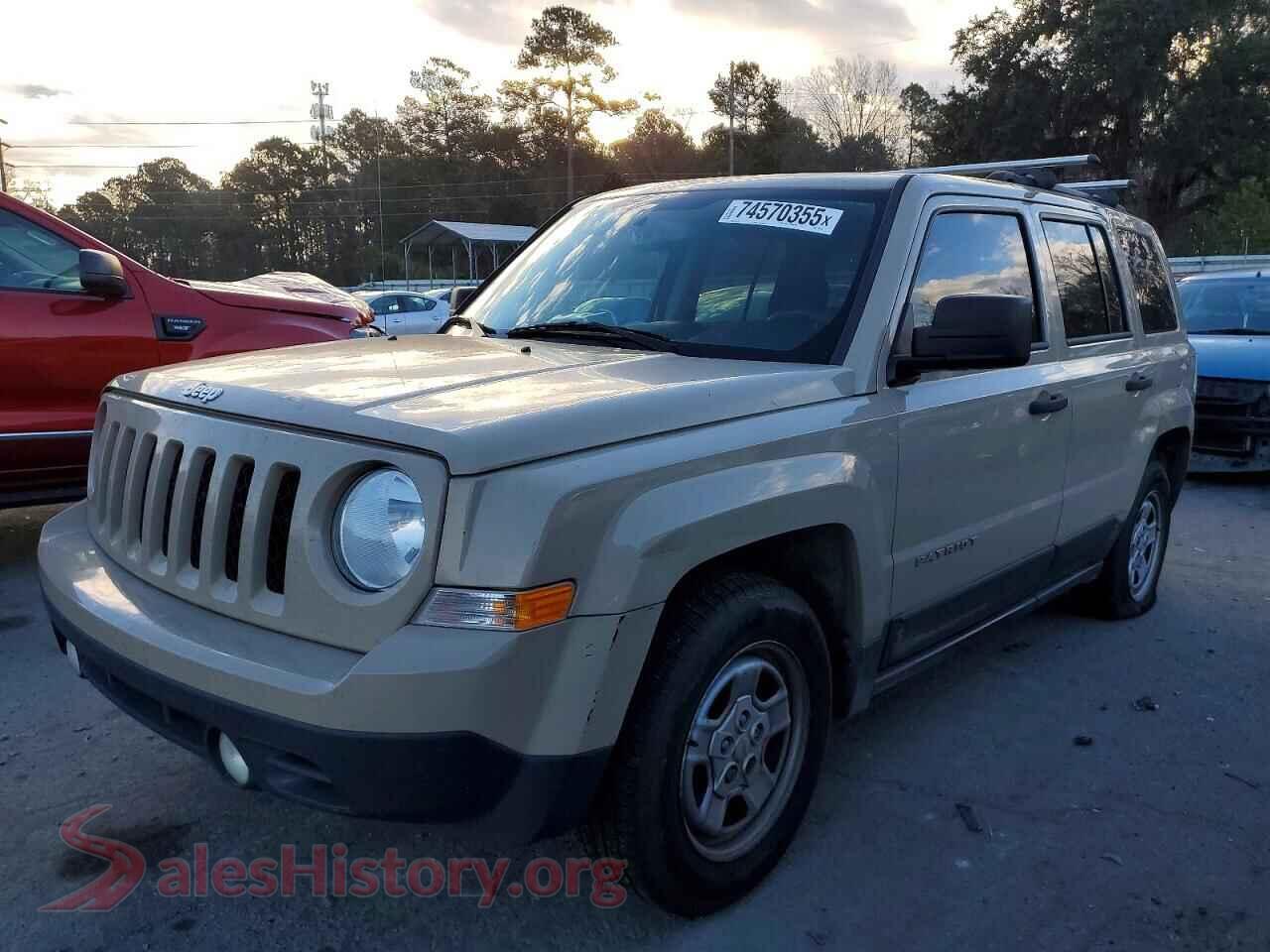 2016 JEEP PATRIOT — VIN 1C4NJPBB6GD788103