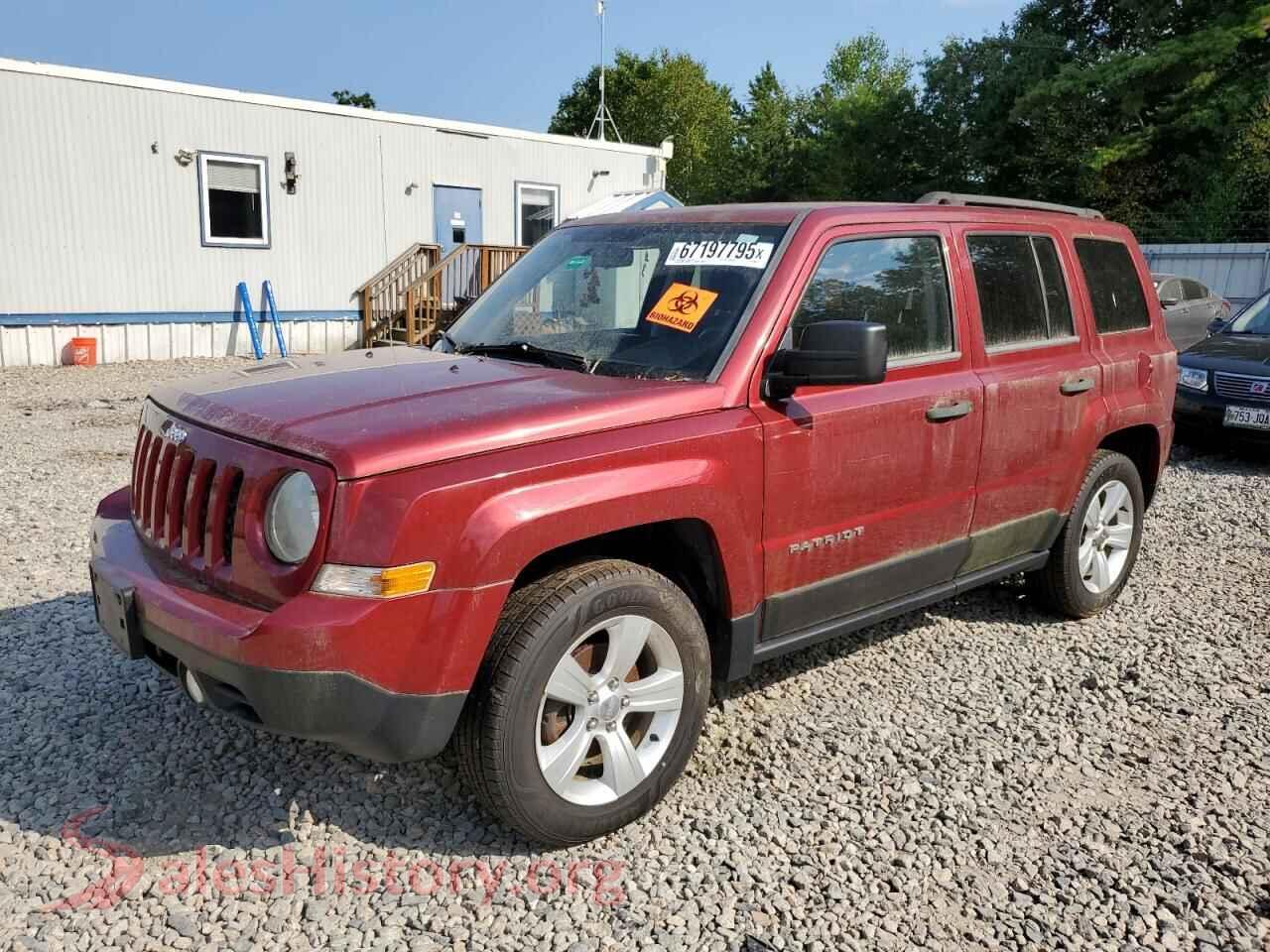 2014 JEEP PATRIOT — VIN 1C4NJRBB3ED509005