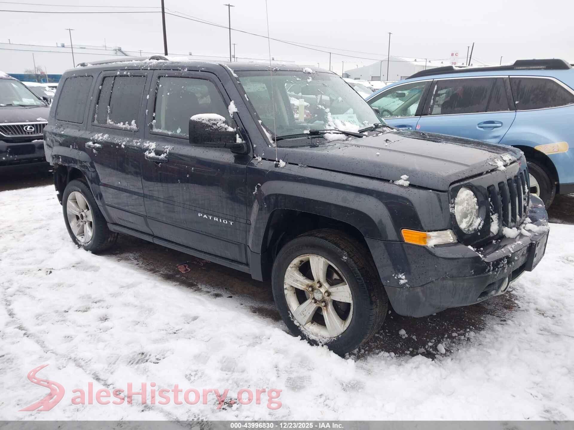 2014 JEEP PATRIOT — VIN 1C4NJRCB8ED805295