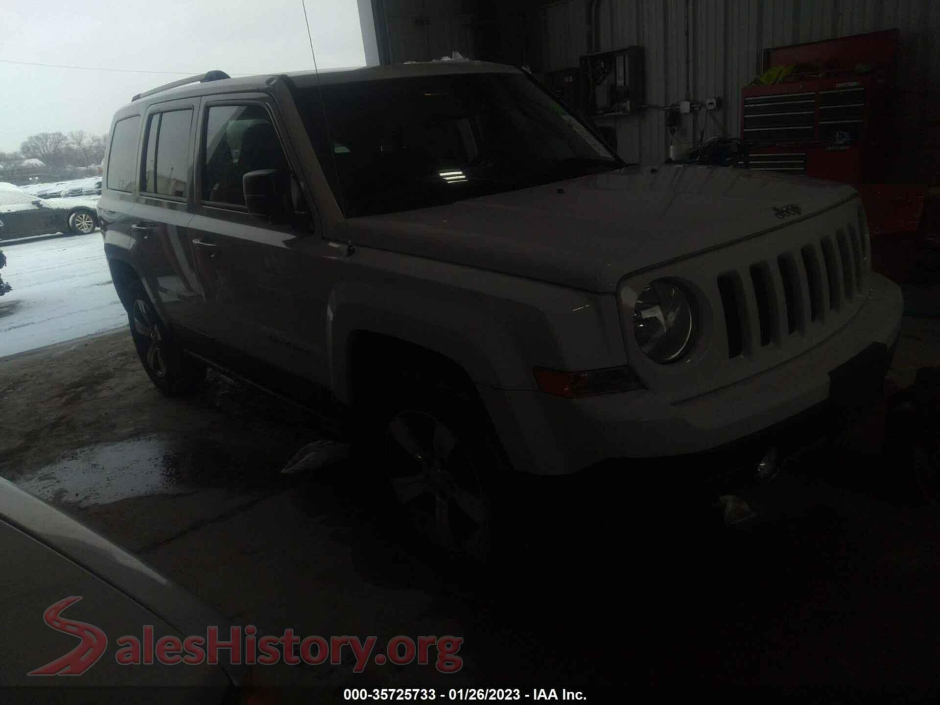 2017 JEEP PATRIOT — VIN 1C4NJRFB7HD170666
