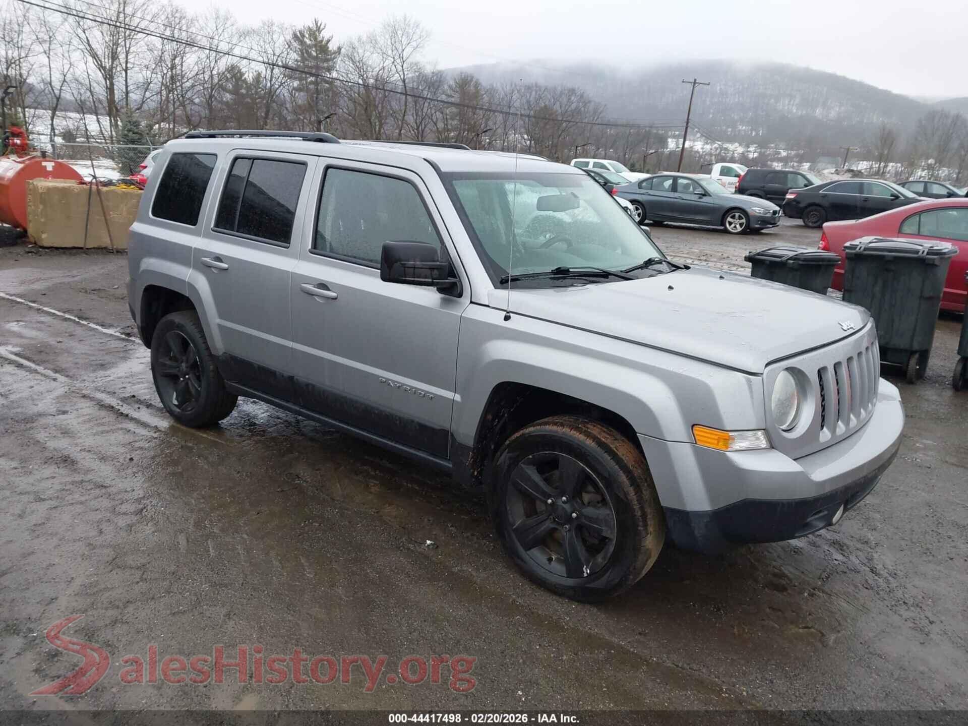 2015 JEEP PATRIOT — VIN 1C4NJRFB8FD143165
