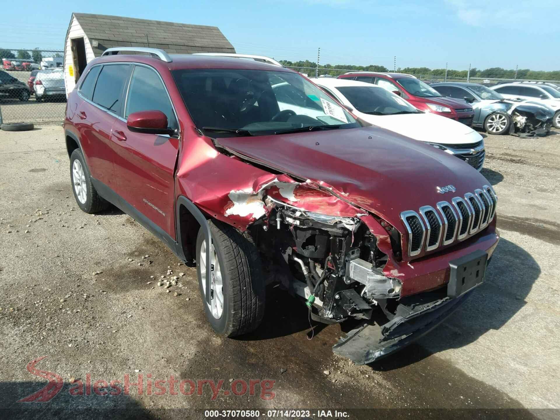 2017 JEEP CHEROKEE — VIN 1C4PJLCB9HD233101