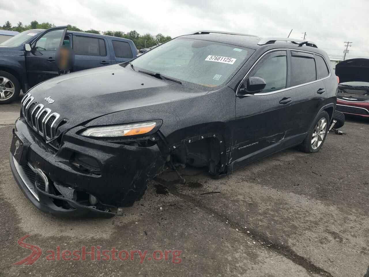 2014 JEEP GRAND CHER — VIN 1C4PJLDB7EW258447