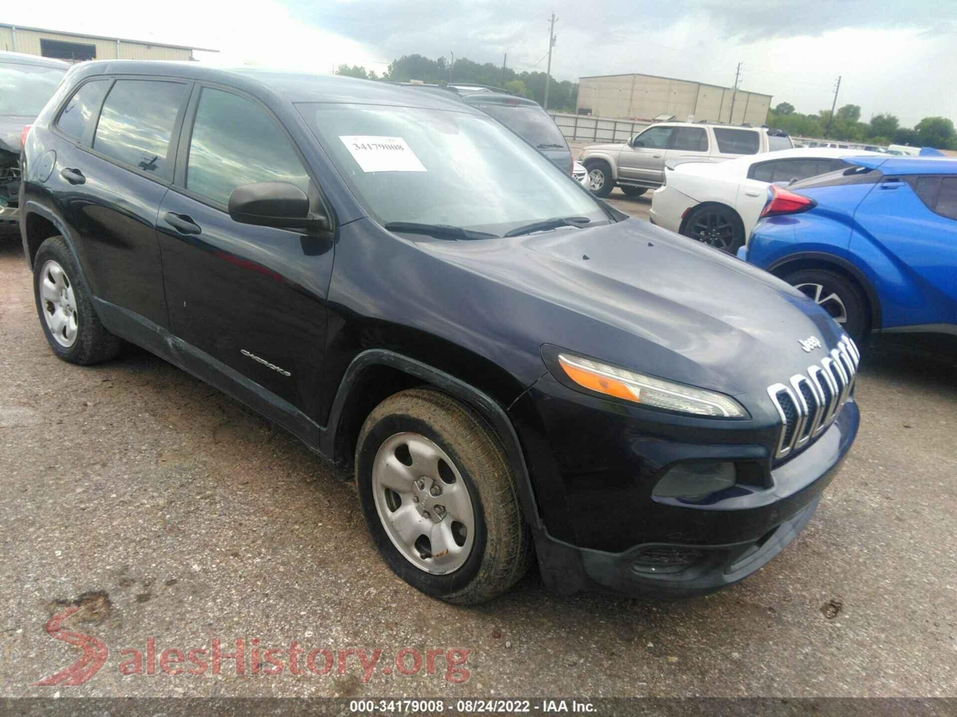 2014 JEEP CHEROKEE — VIN 1C4PJMAB3EW272940