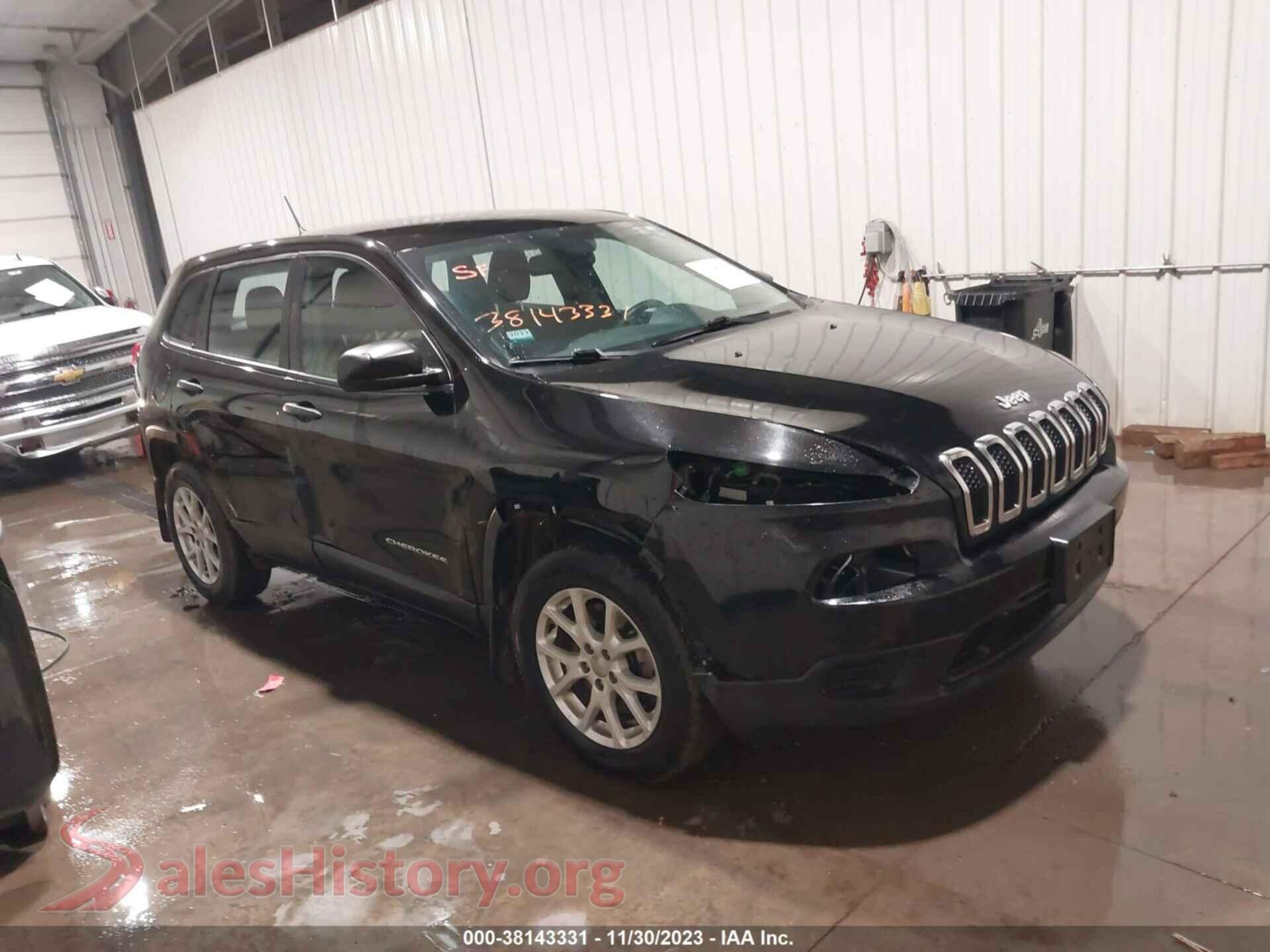 2017 JEEP CHEROKEE — VIN 1C4PJMAB9HW665376
