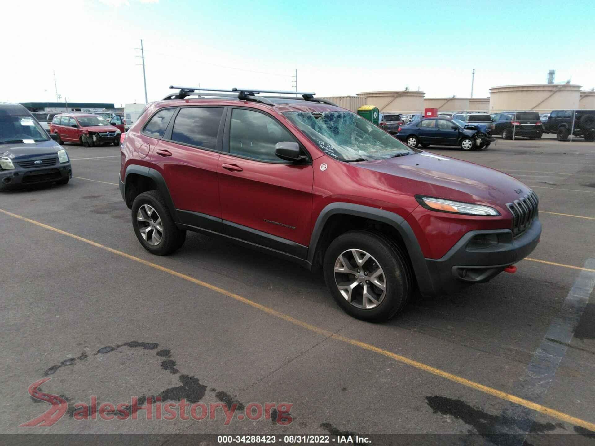 2014 JEEP CHEROKEE — VIN 1C4PJMBS2EW226255