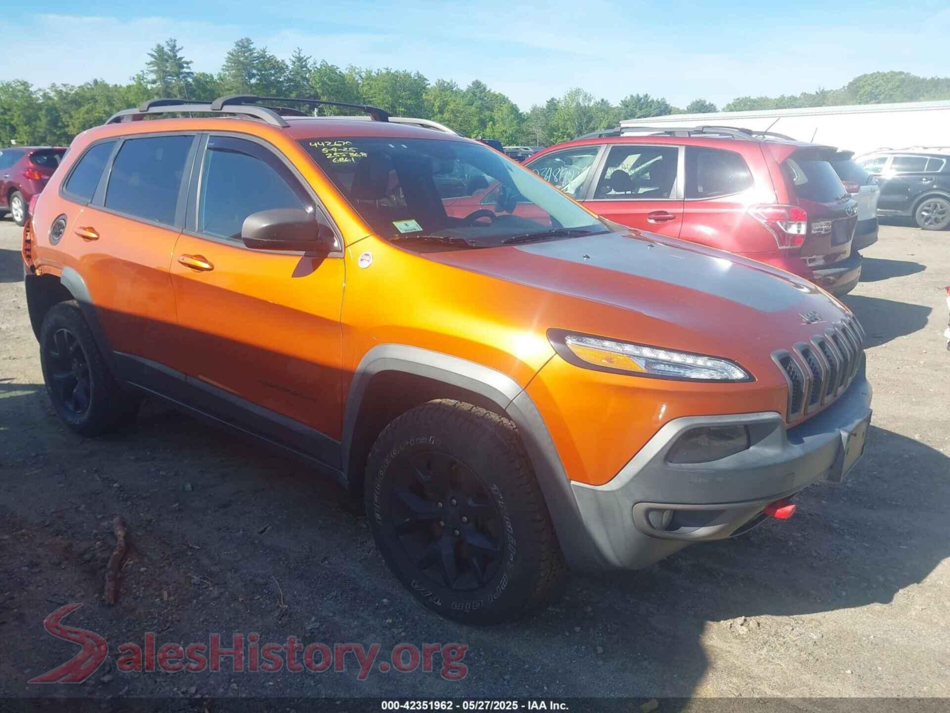 2016 JEEP CHEROKEE — VIN 1C4PJMBS2GW255368
