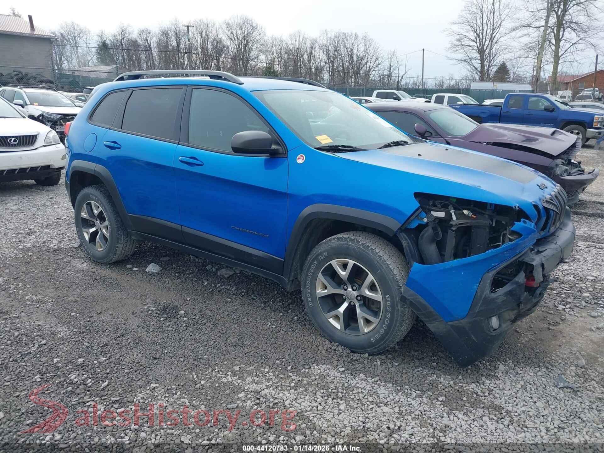 2017 JEEP CHEROKEE — VIN 1C4PJMBS4HW601955