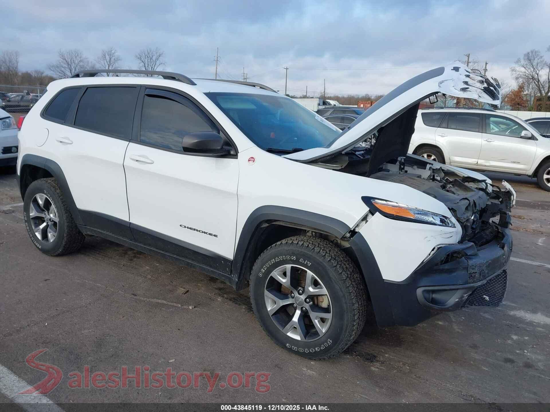 2016 JEEP CHEROKEE — VIN 1C4PJMBS5GW183968