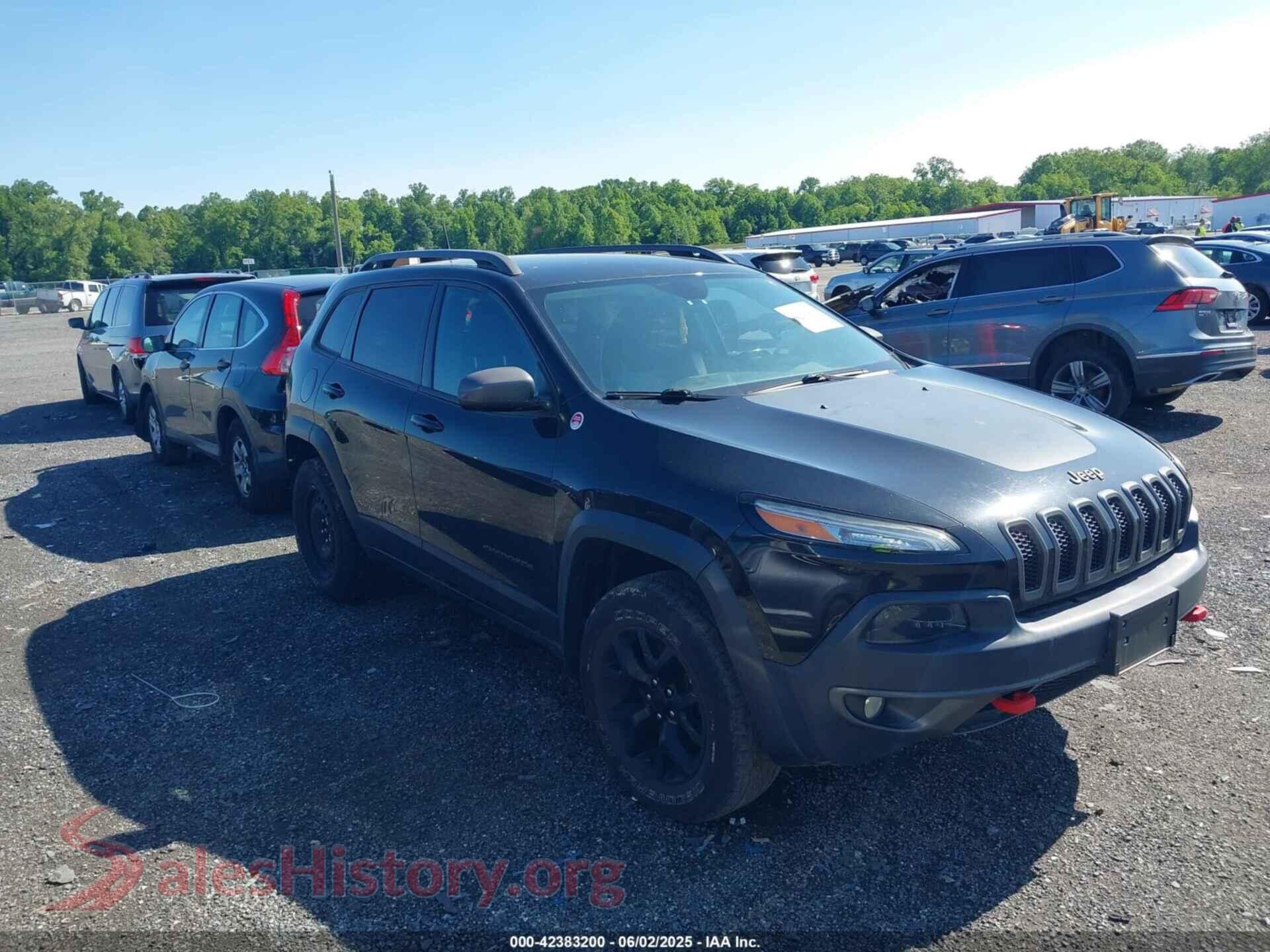 2016 JEEP CHEROKEE — VIN 1C4PJMBS6GW162742