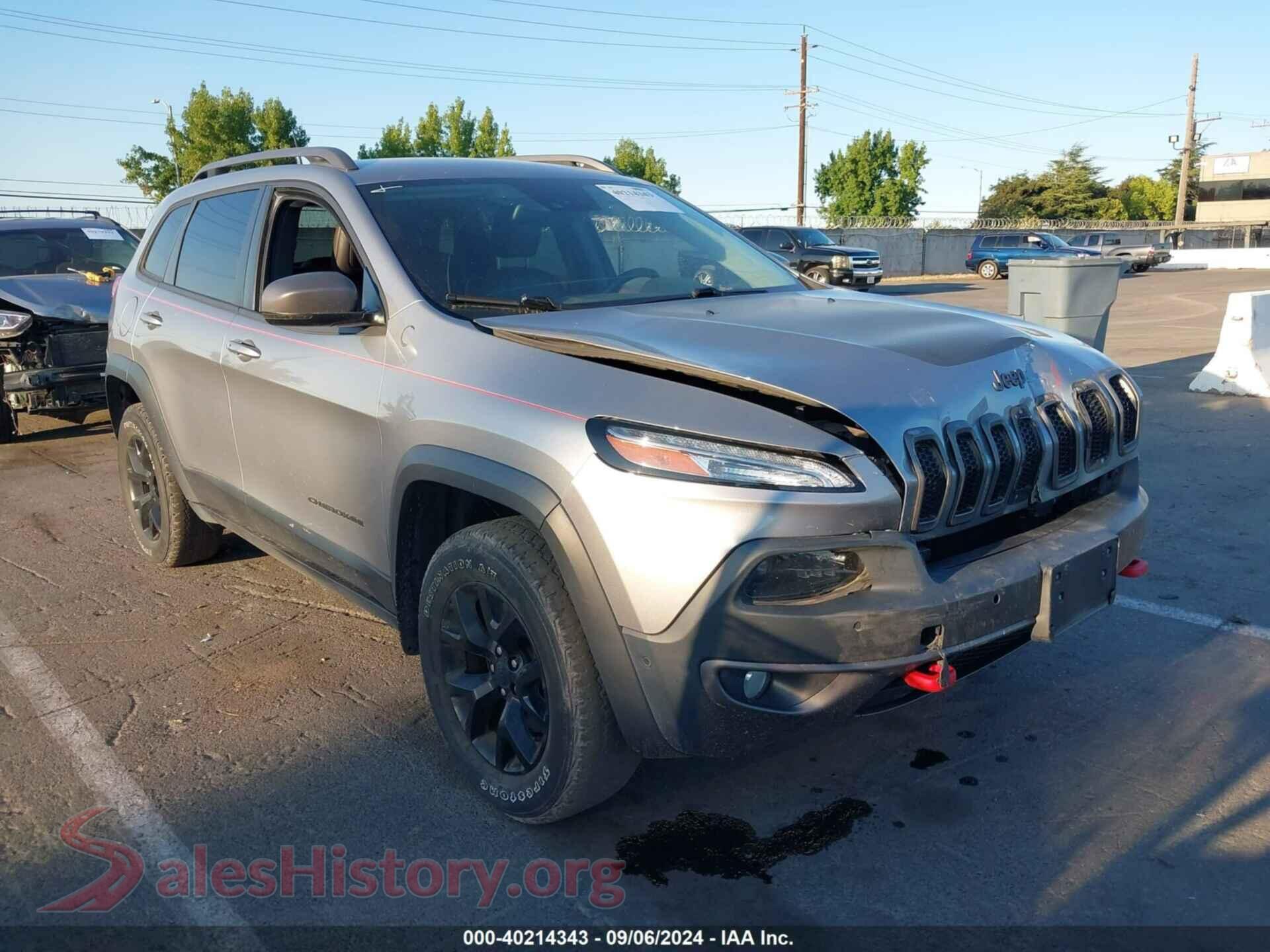 2016 JEEP CHEROKEE — VIN 1C4PJMBS6GW241201