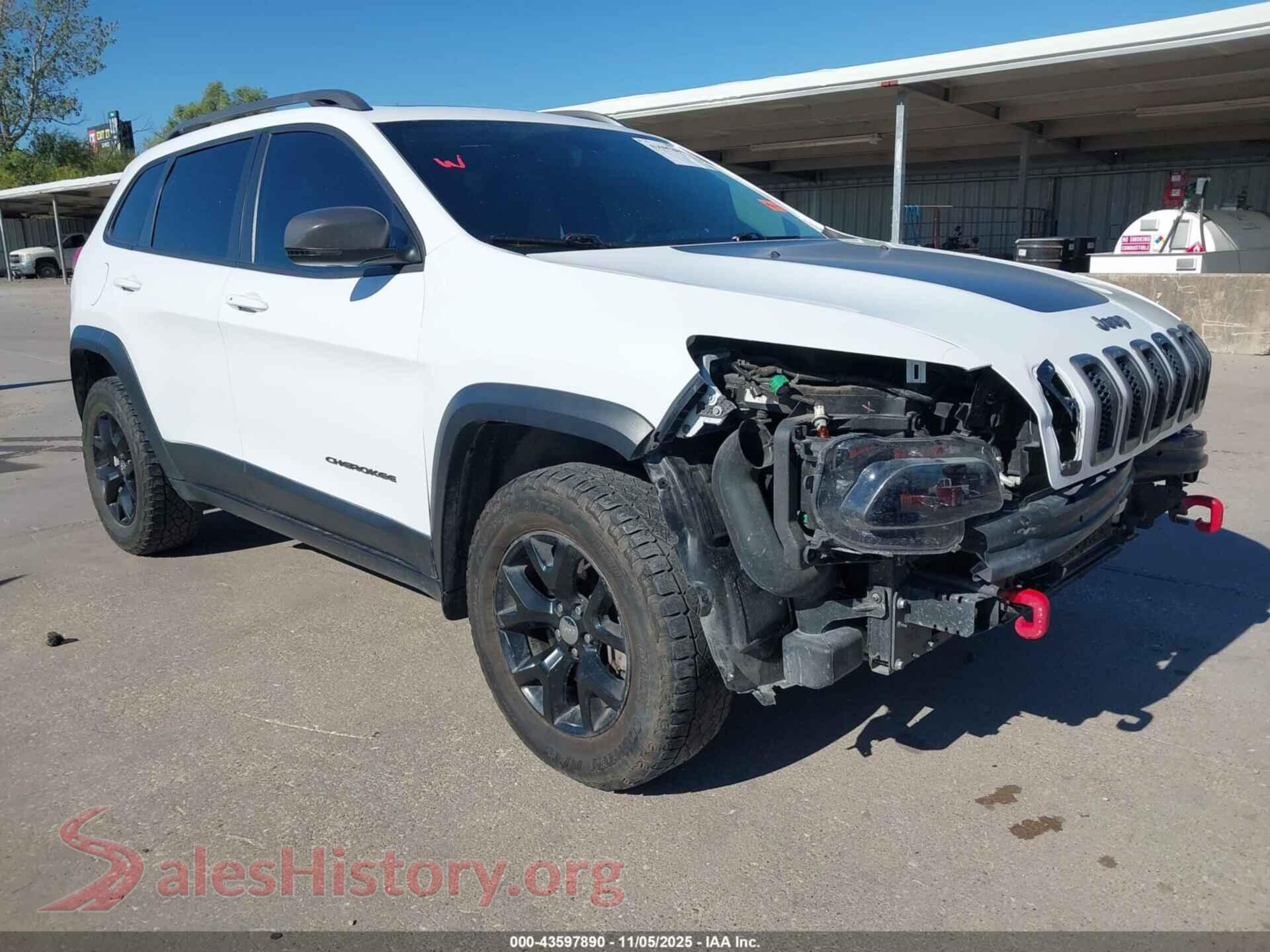 2017 JEEP CHEROKEE — VIN 1C4PJMBS6HW568344
