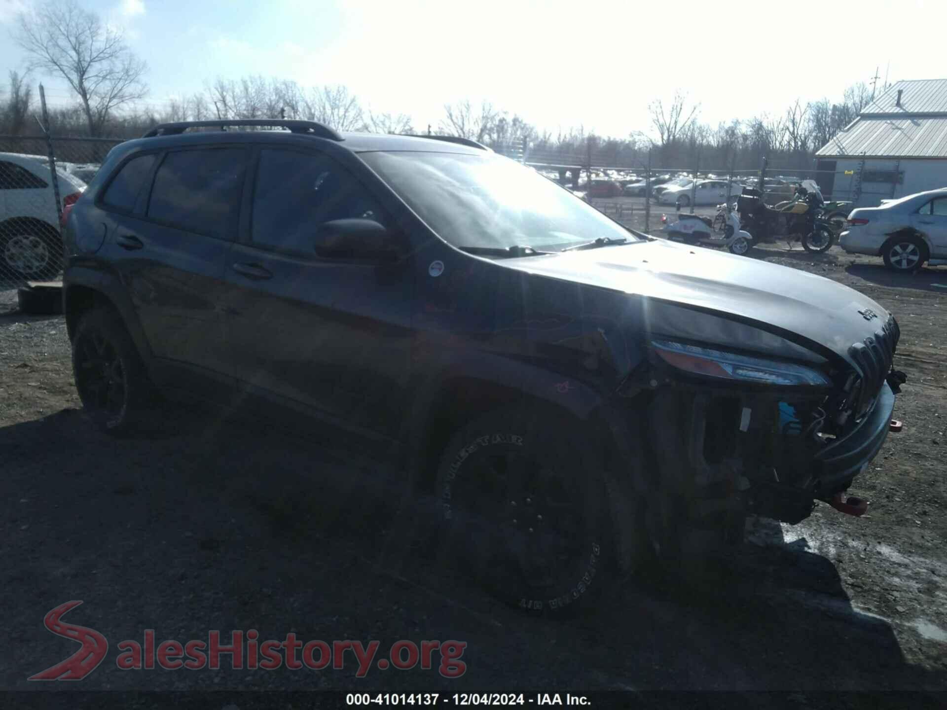 2016 JEEP CHEROKEE — VIN 1C4PJMBS7GW134836