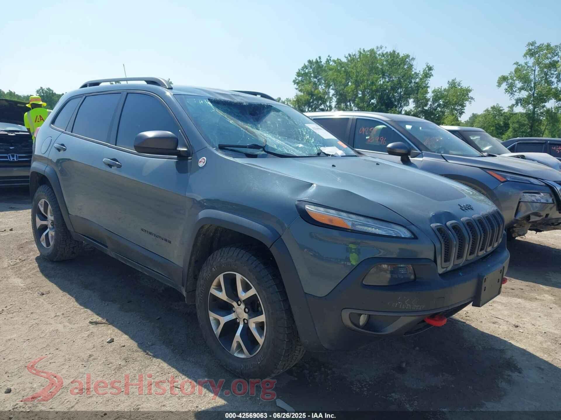 2014 JEEP CHEROKEE — VIN 1C4PJMBSXEW273520