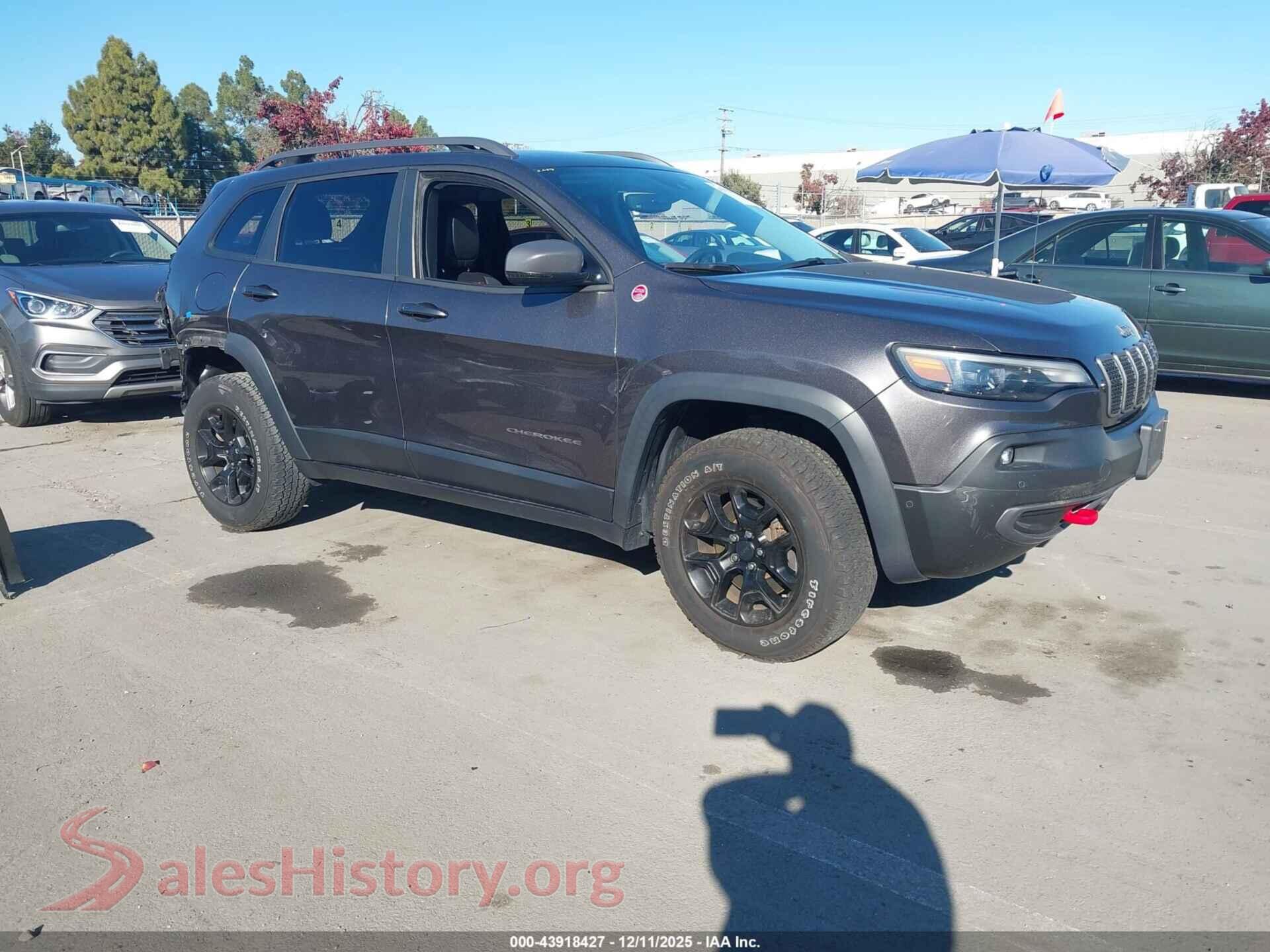 2019 JEEP CHEROKEE — VIN 1C4PJMBX6KD227735