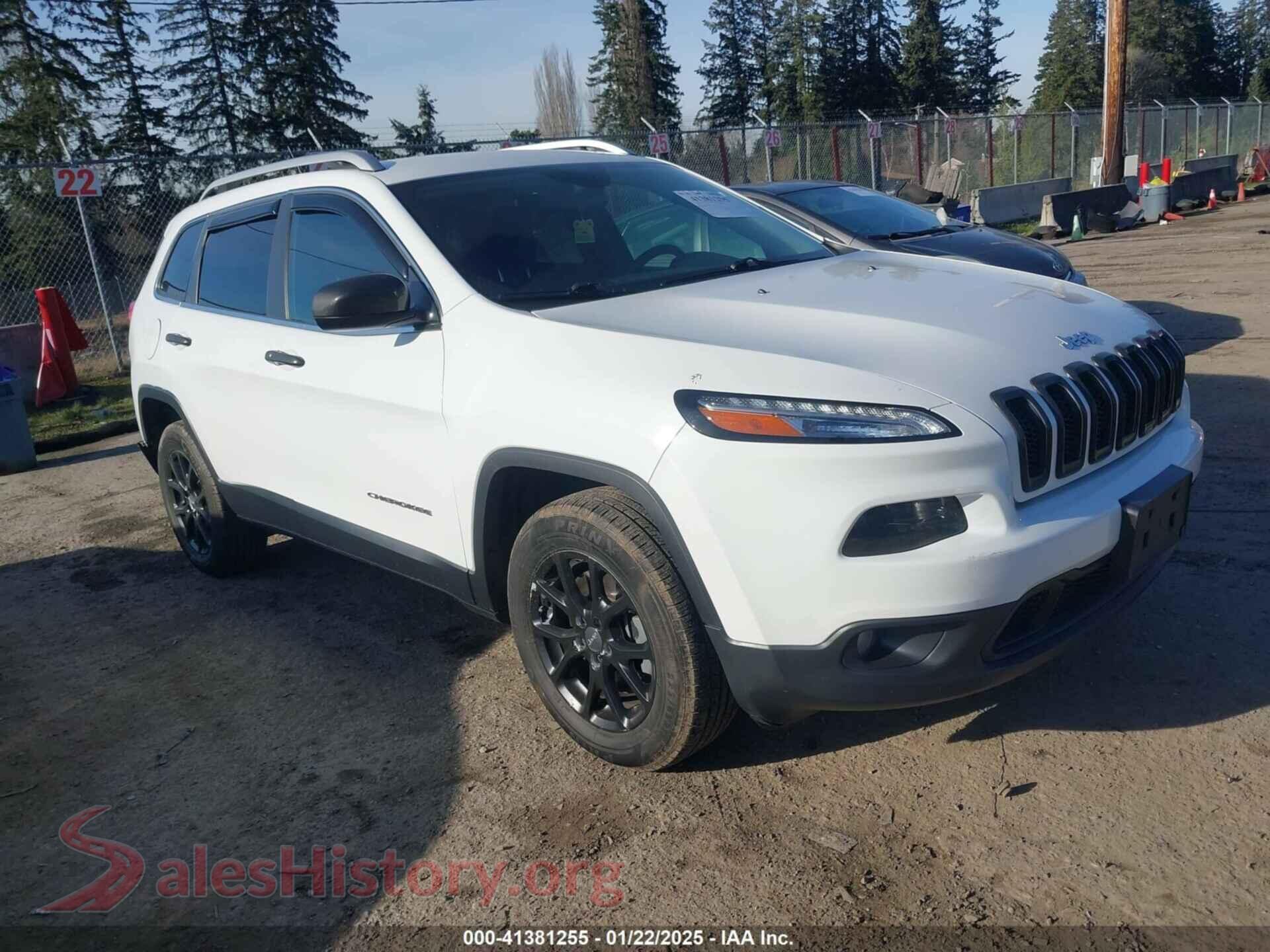 2018 JEEP CHEROKEE — VIN 1C4PJMCB7JD564772