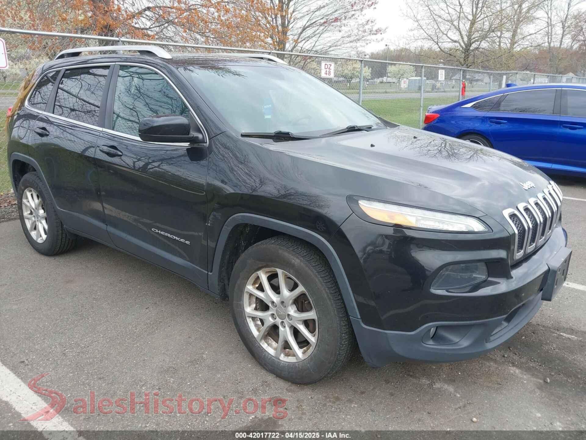 2016 JEEP CHEROKEE — VIN 1C4PJMCS8GW105733