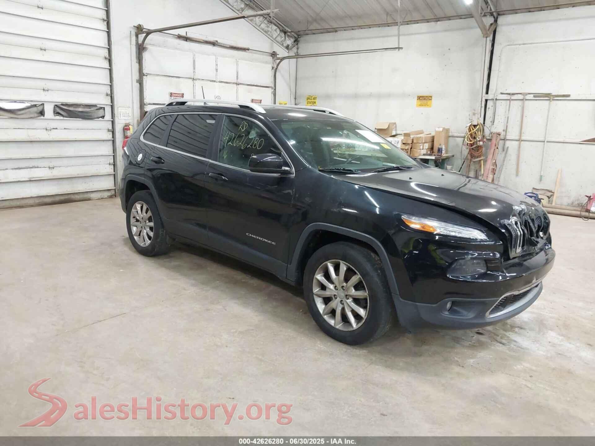 2016 JEEP CHEROKEE — VIN 1C4PJMDB5GW152023