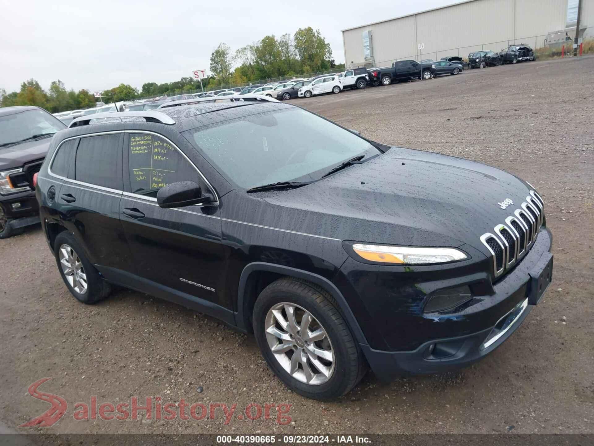 2016 JEEP CHEROKEE — VIN 1C4PJMDS5GW174877