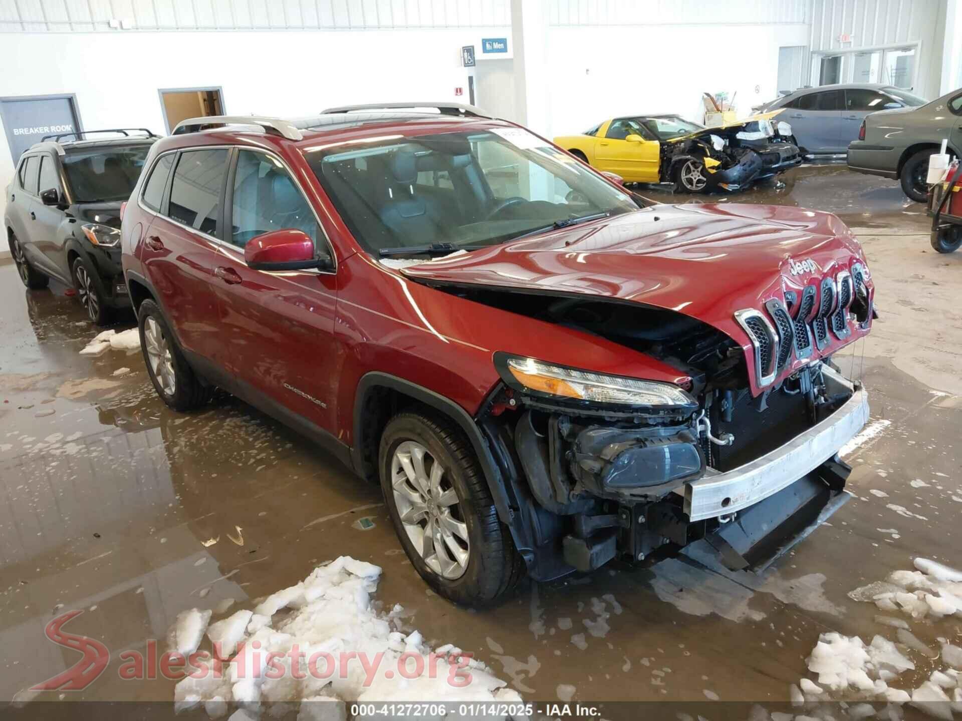 2016 JEEP CHEROKEE — VIN 1C4PJMDS5GW304012
