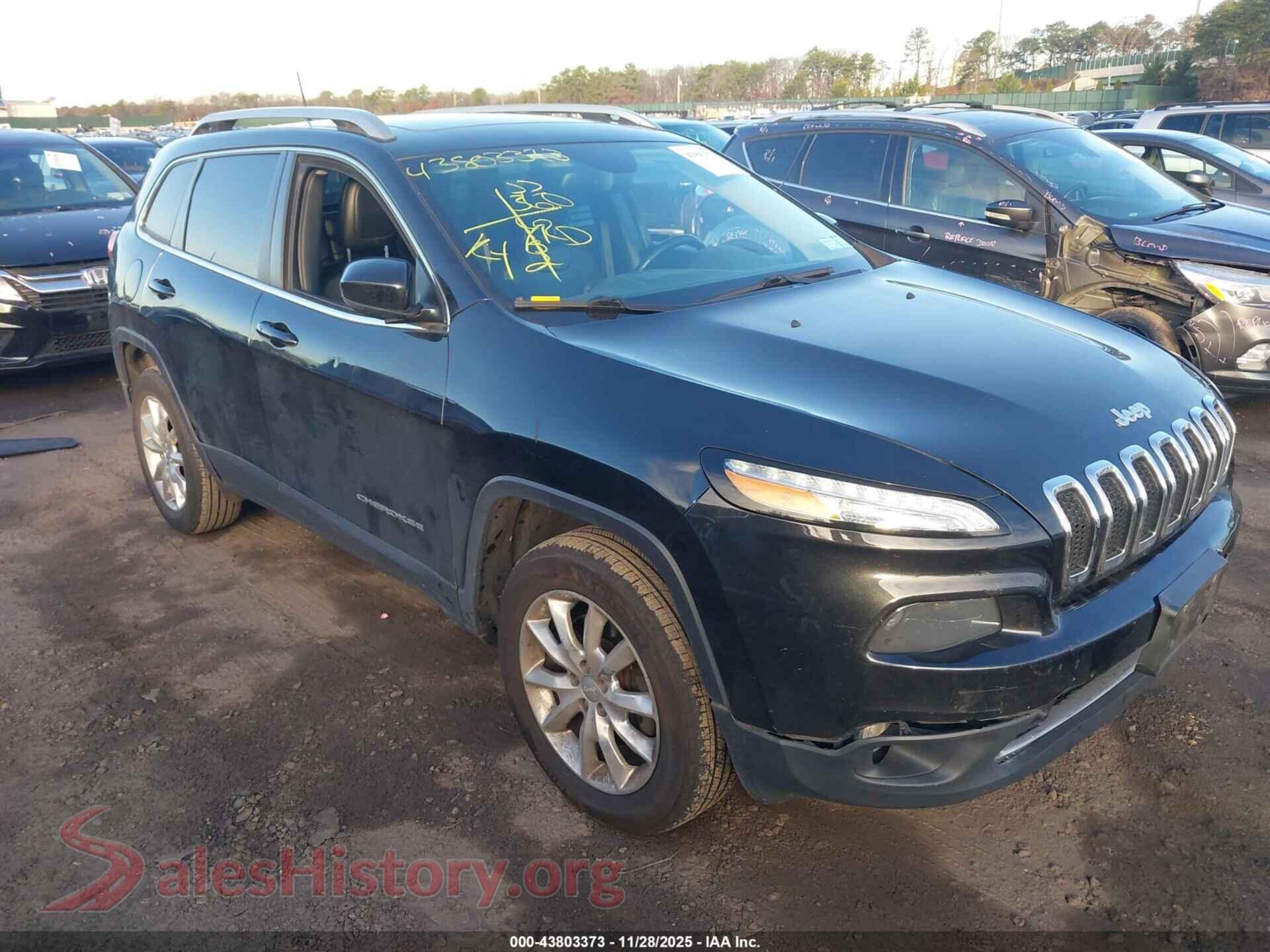 2016 JEEP CHEROKEE — VIN 1C4PJMDS6GW199271