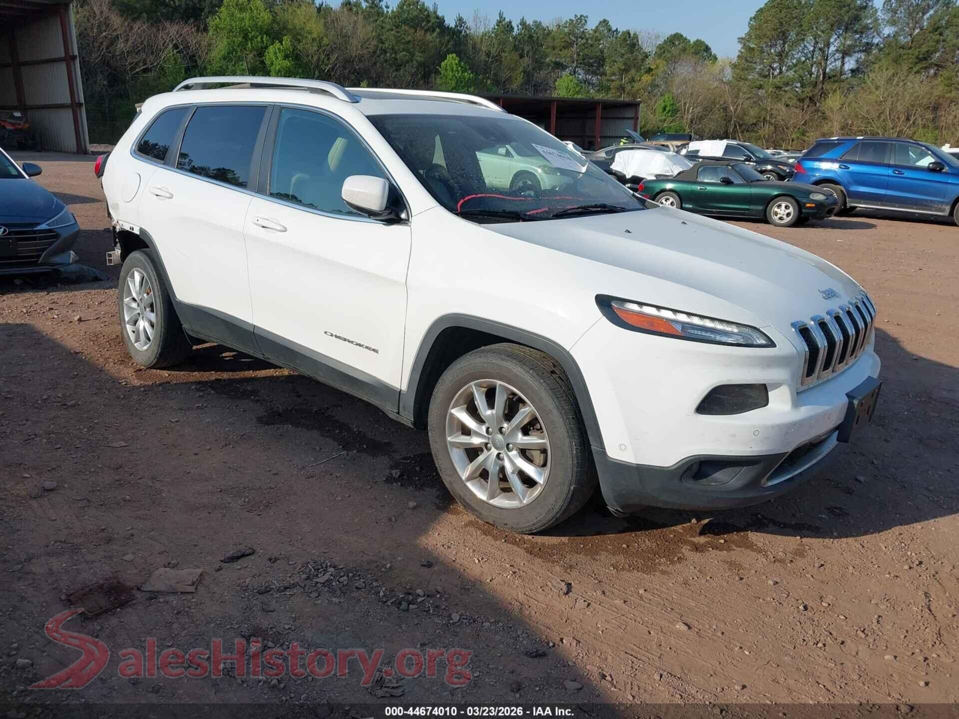 2016 JEEP CHEROKEE — VIN 1C4PJMDS8GW227698