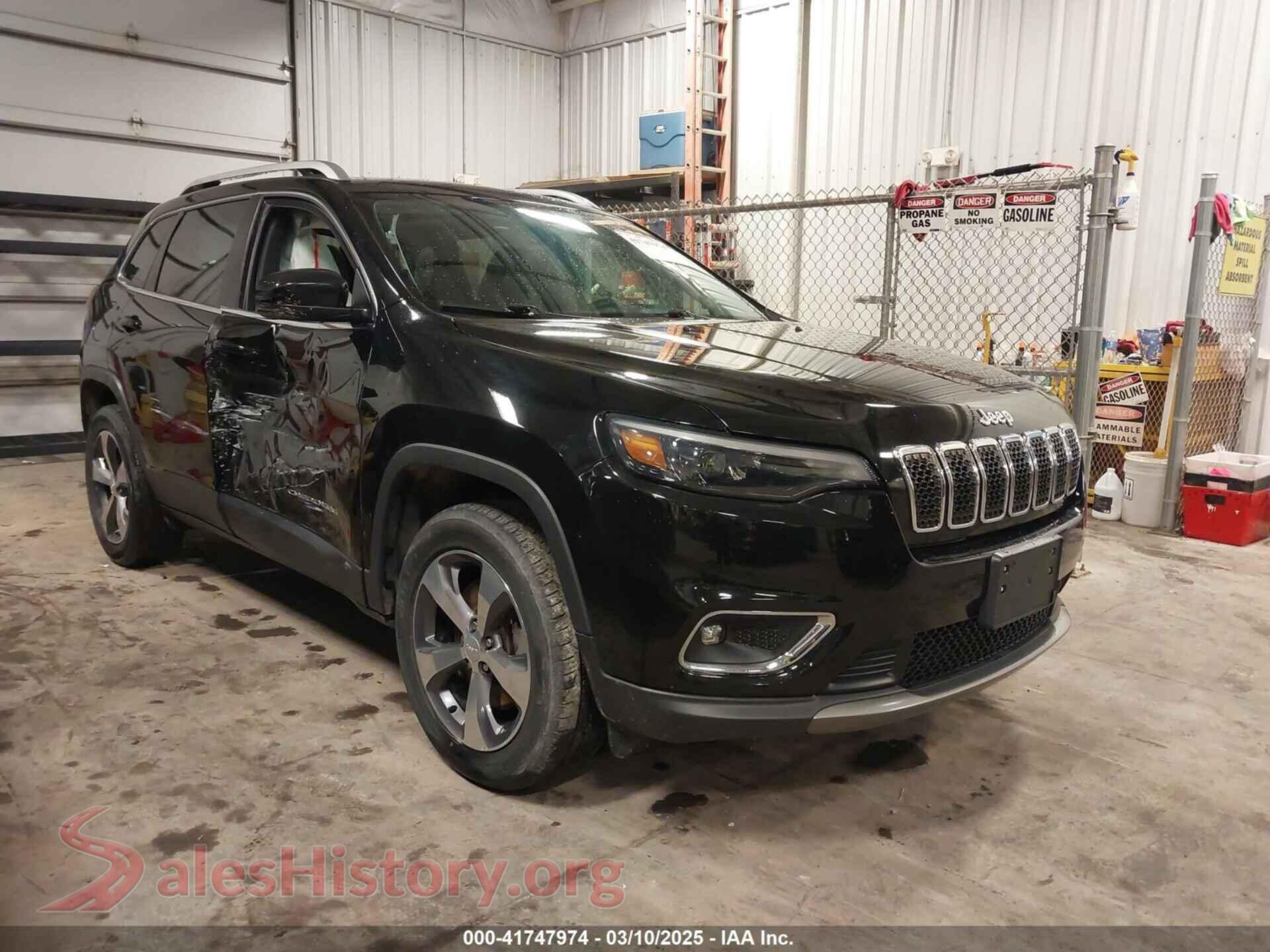 2019 JEEP CHEROKEE — VIN 1C4PJMDX3KD447038