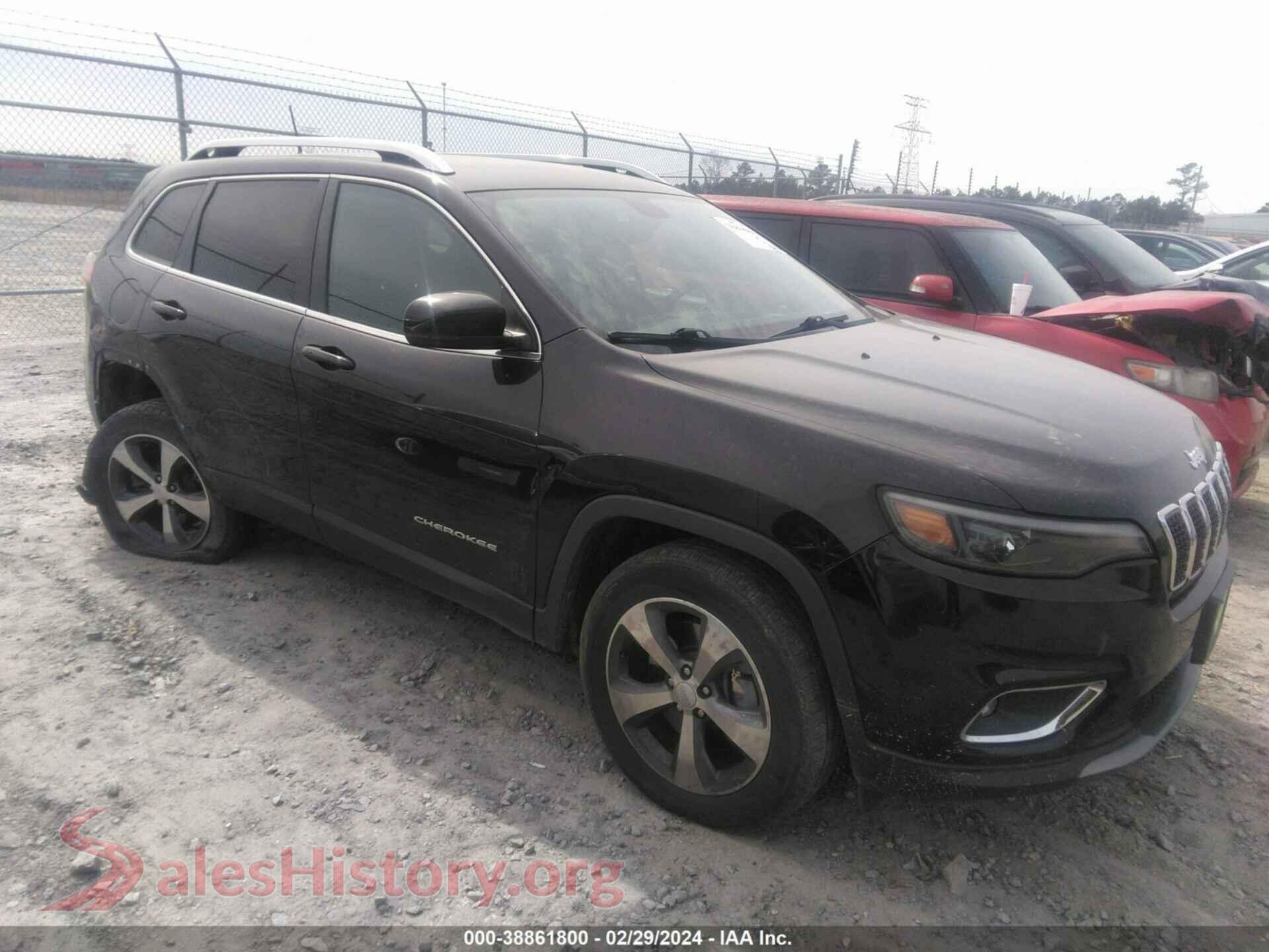 2019 JEEP CHEROKEE — VIN 1C4PJMDX7KD448709