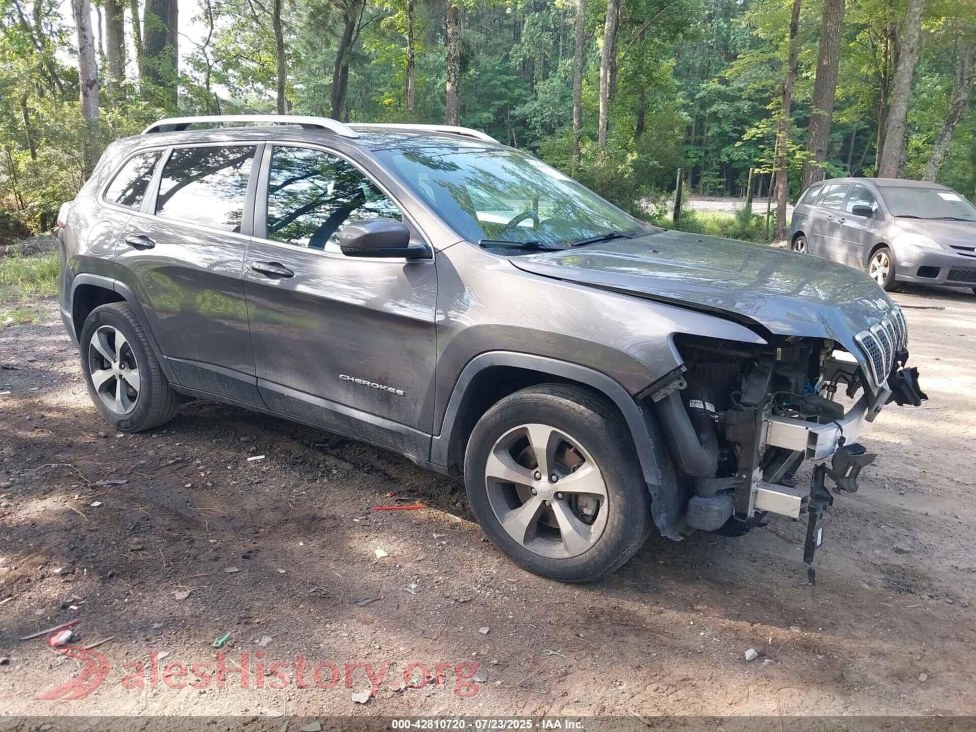 2019 JEEP CHEROKEE — VIN 1C4PJMDX8KD163694