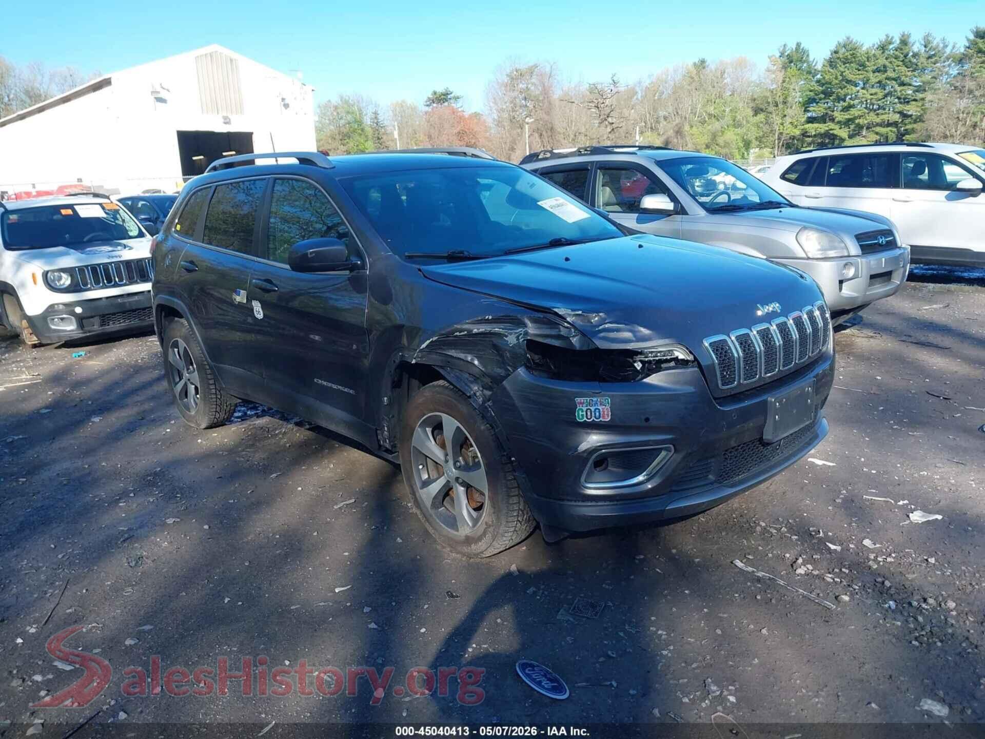2021 JEEP CHEROKEE — VIN 1C4PJMDX9MD104768