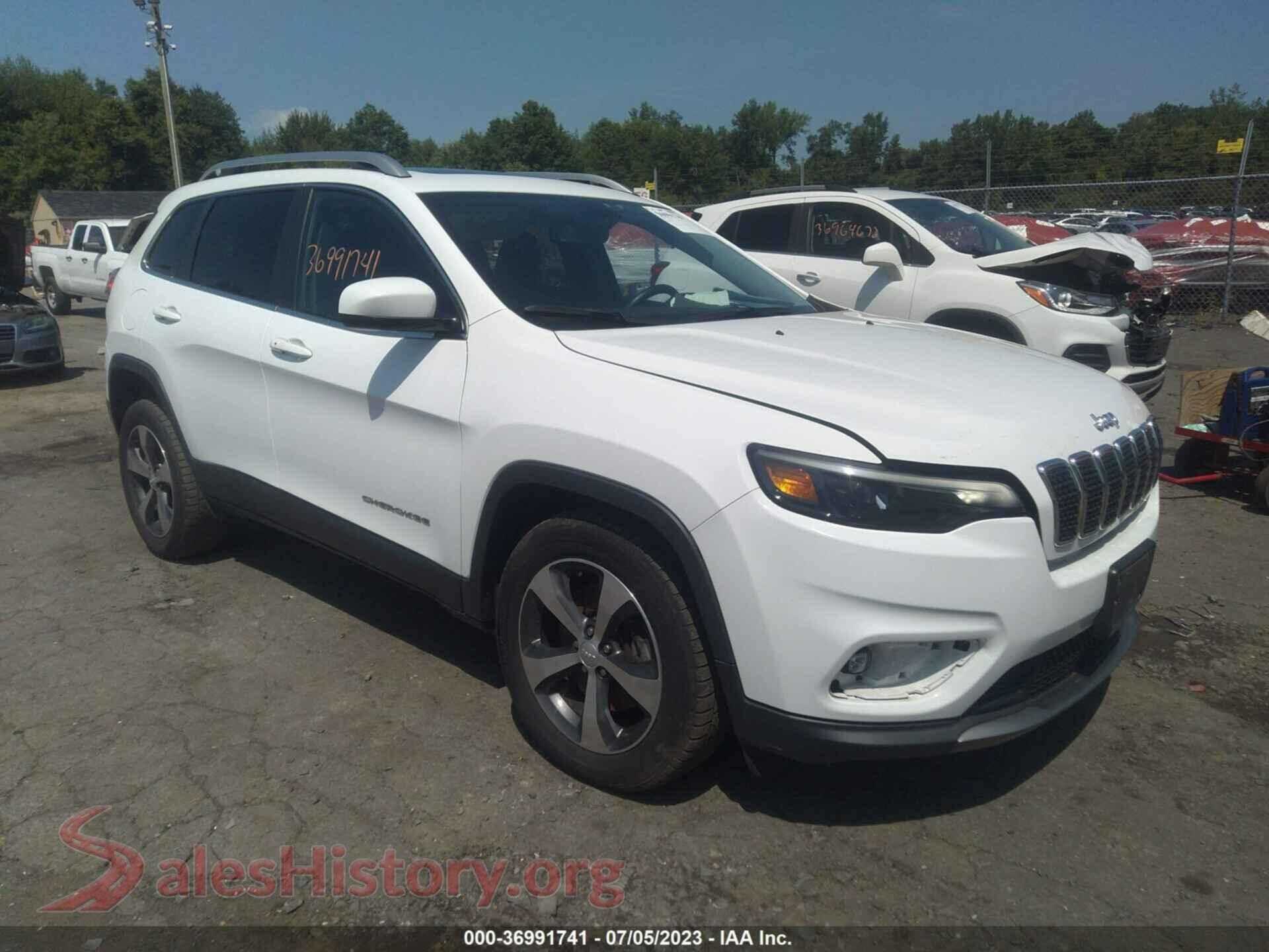2019 JEEP CHEROKEE — VIN 1C4PJMDXXKD334297