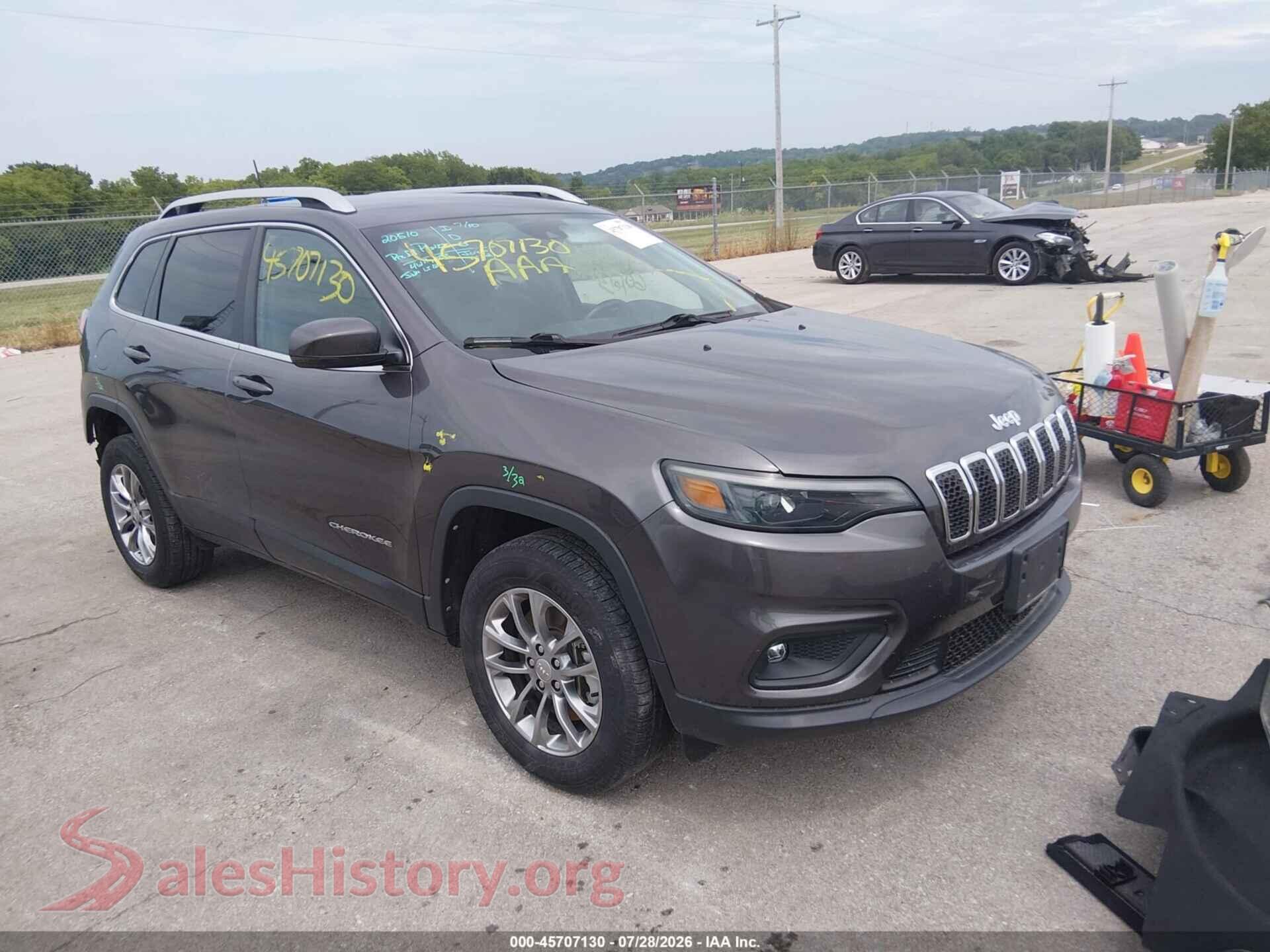 2021 JEEP CHEROKEE — VIN 1C4PJMLB8MD117999